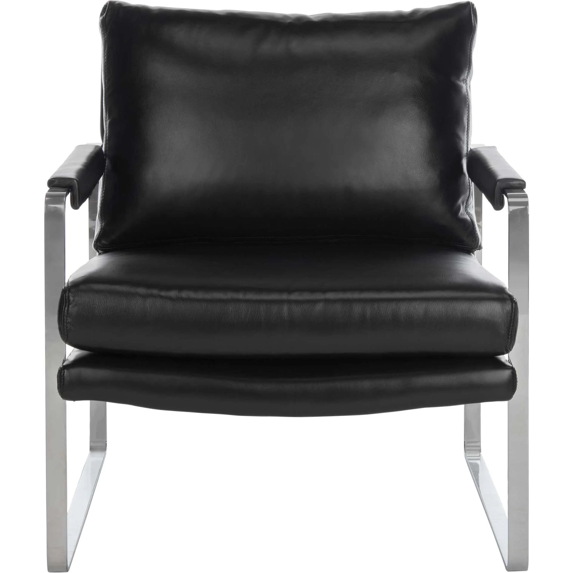 Estrella Metal Accent Chair Black/Silver - Image 2