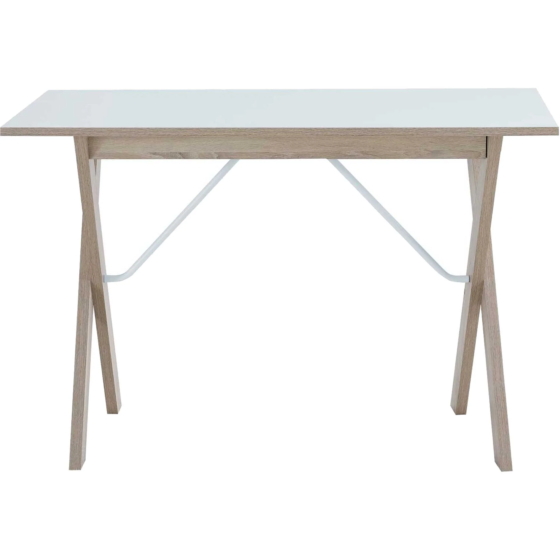 Estrella Wood Writing Desk Natural White - Image 3