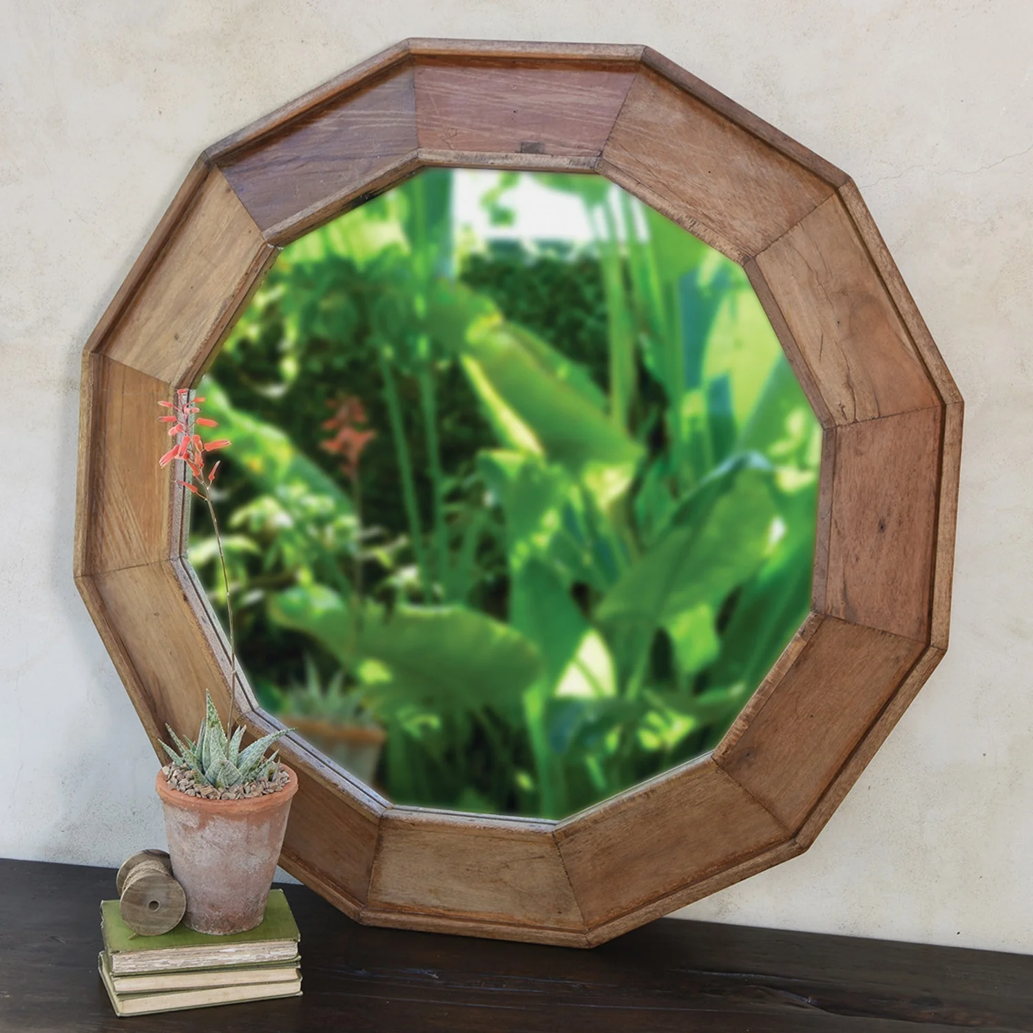 Etamin Wood Frame Mirror - Image 2