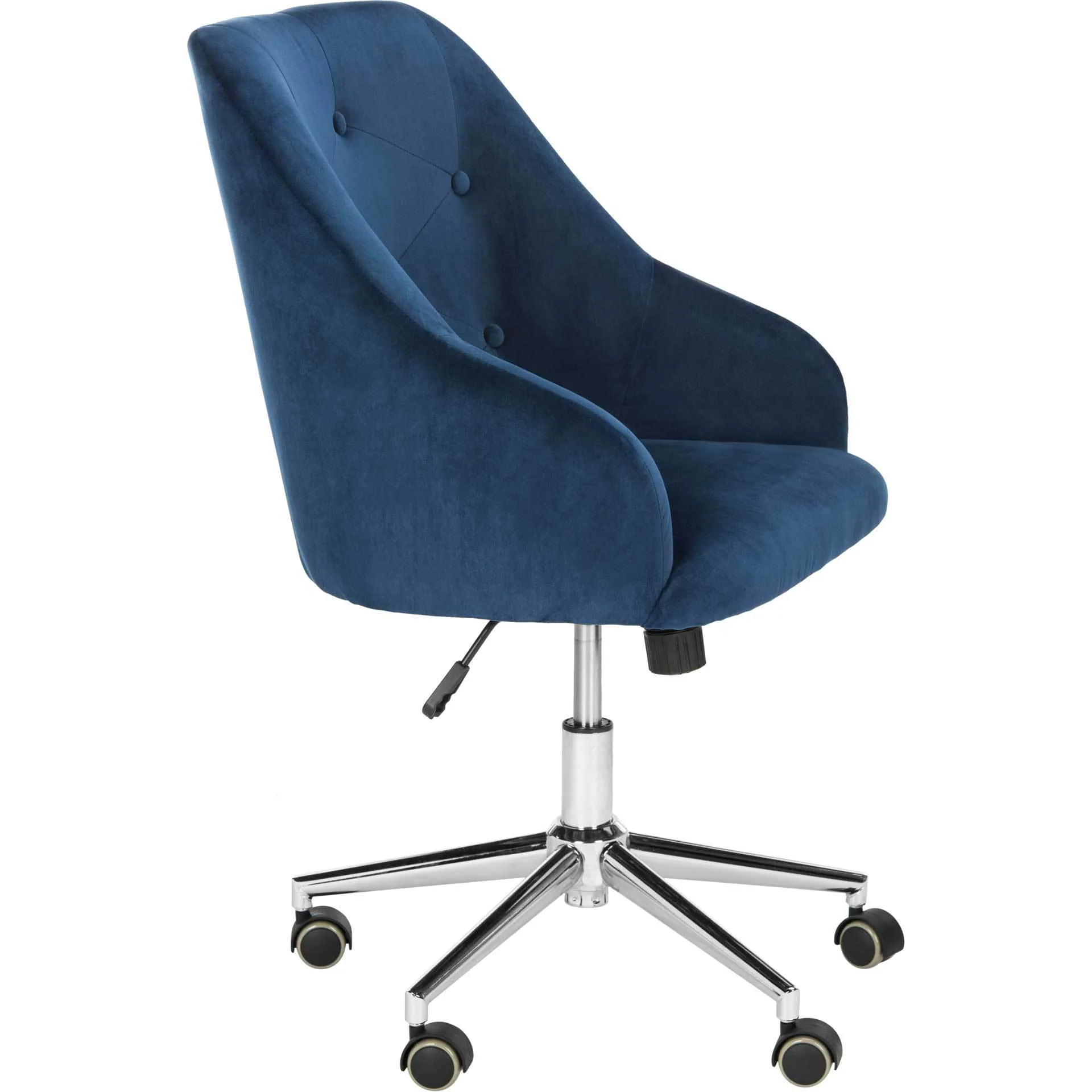 Evelyn Tufted Velvet Swivel Office Chair - Image 2