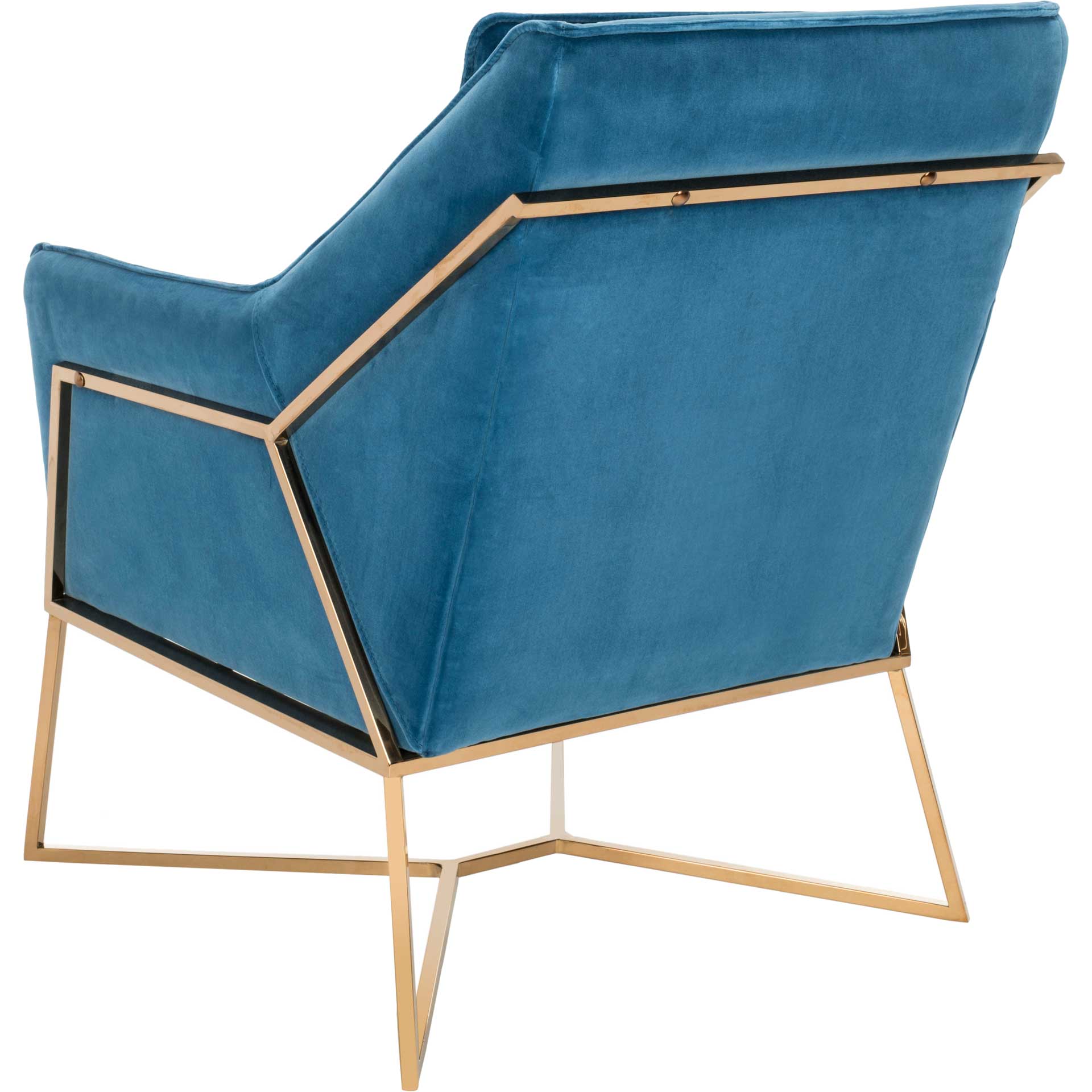 Evening Velvet Club Chair Giotto Royal Blue - Image 4
