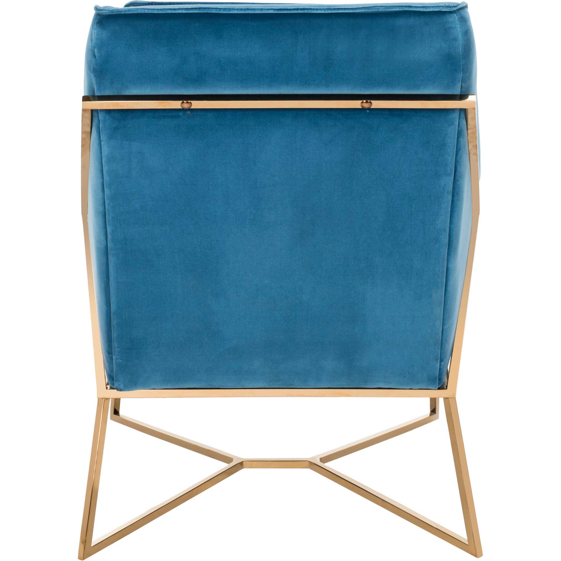 Evening Velvet Club Chair Giotto Royal Blue - Image 5