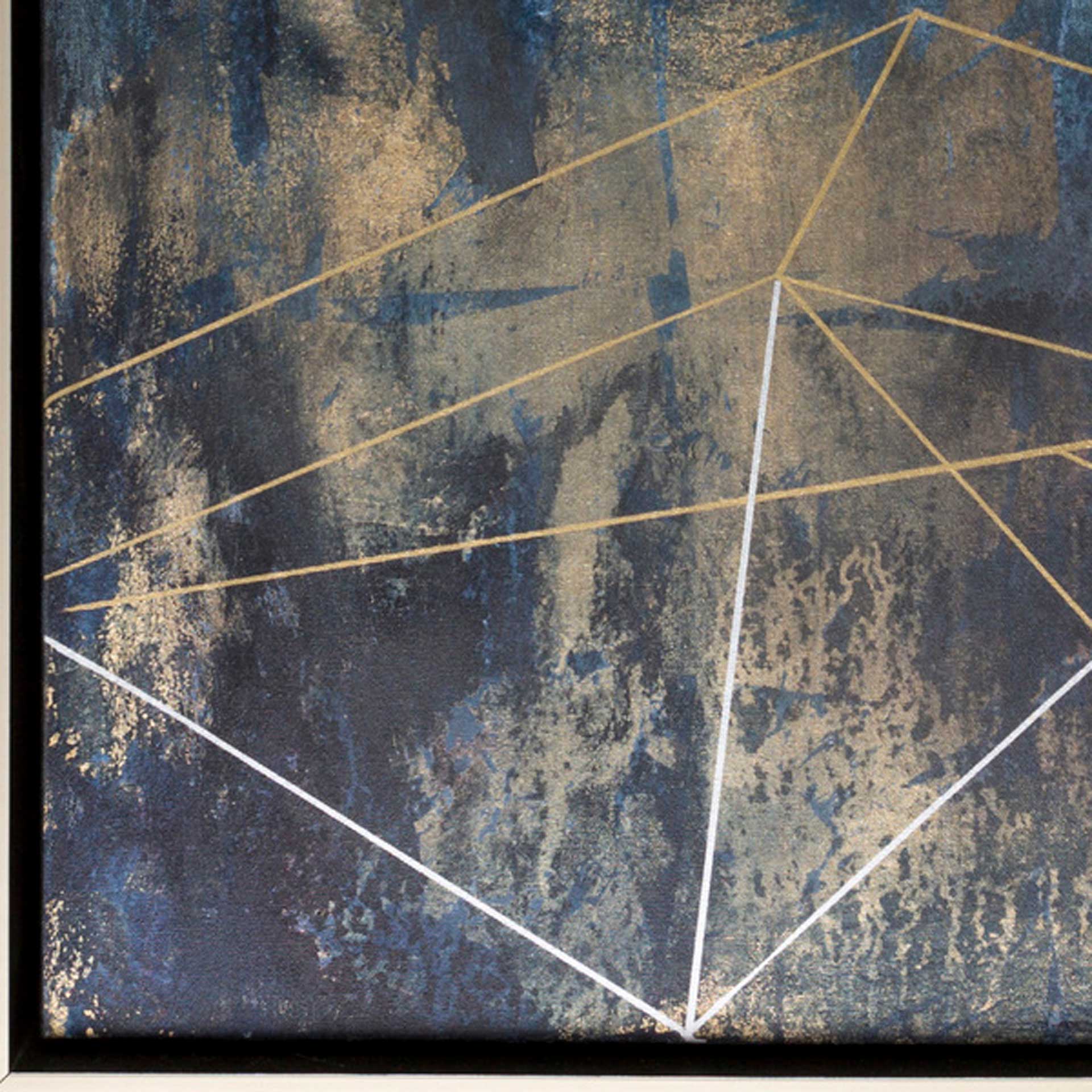 Evening Wall Art Metallic/Light Blue - Image 2