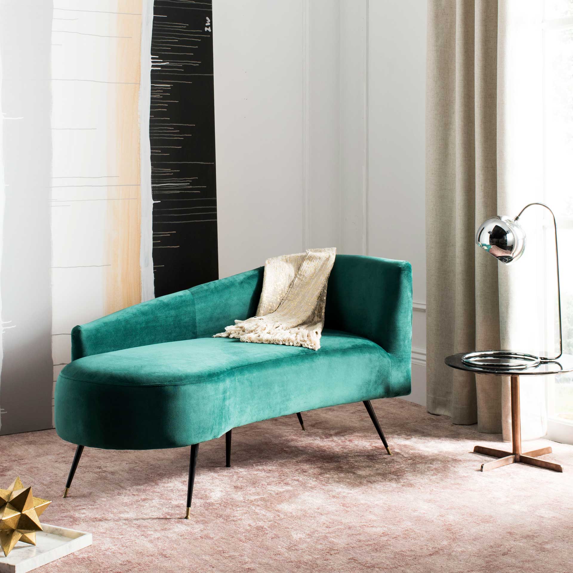 Eventide Parisian Settee Emerald - Image 6