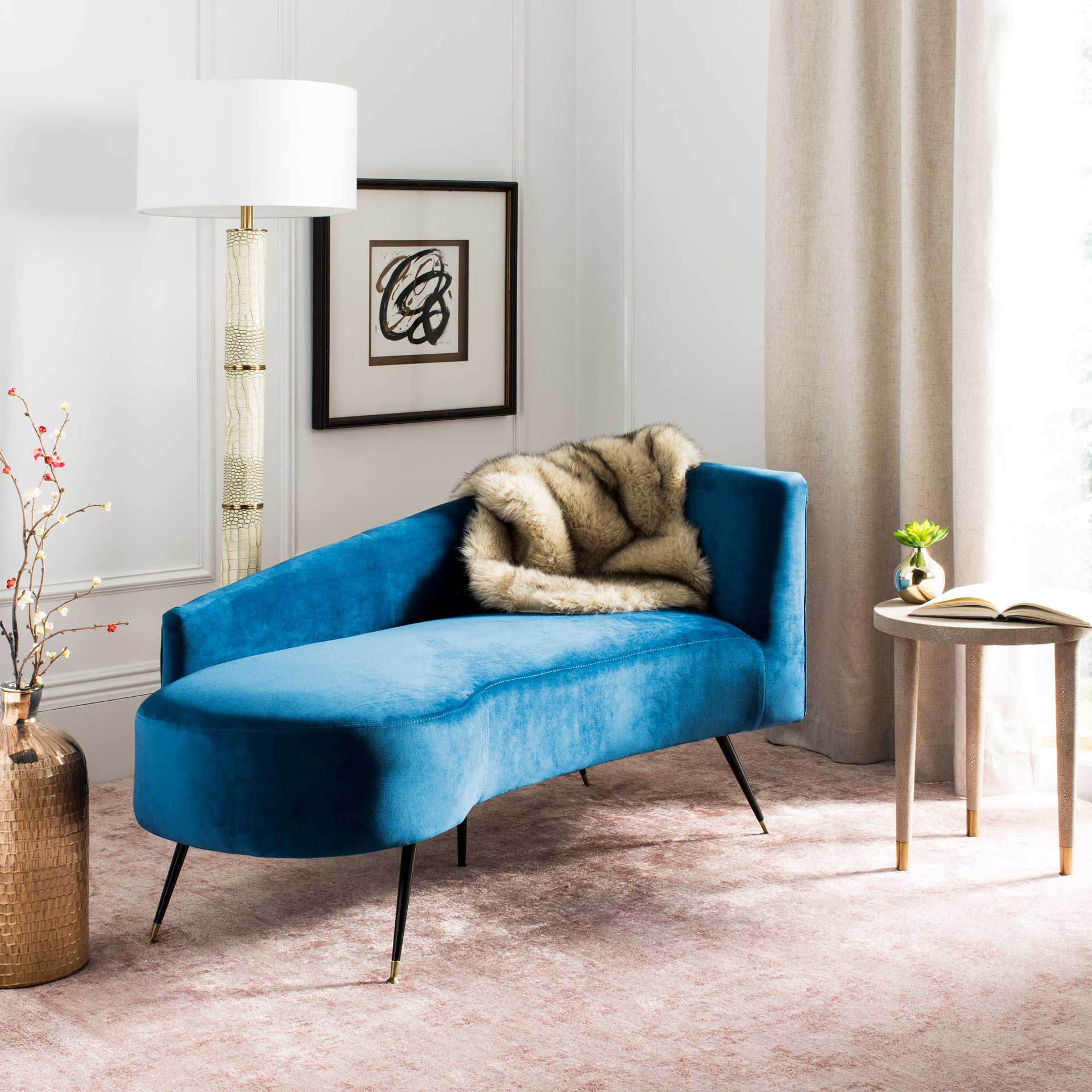 Eventide Parisian Settee Navy - Image 6