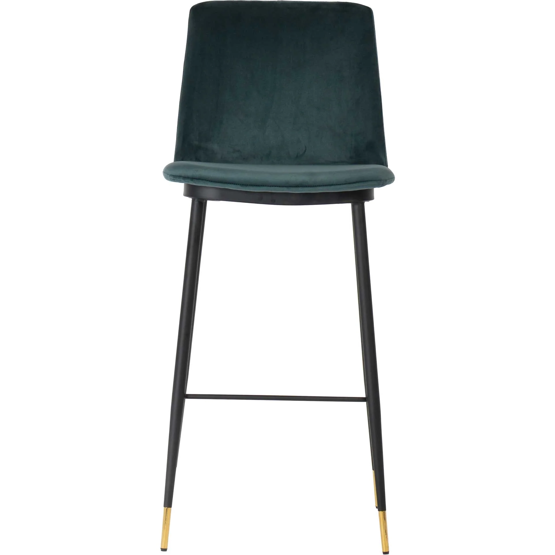 Eventide Velvet Counter Stool Green (Set of 2) - Image 2