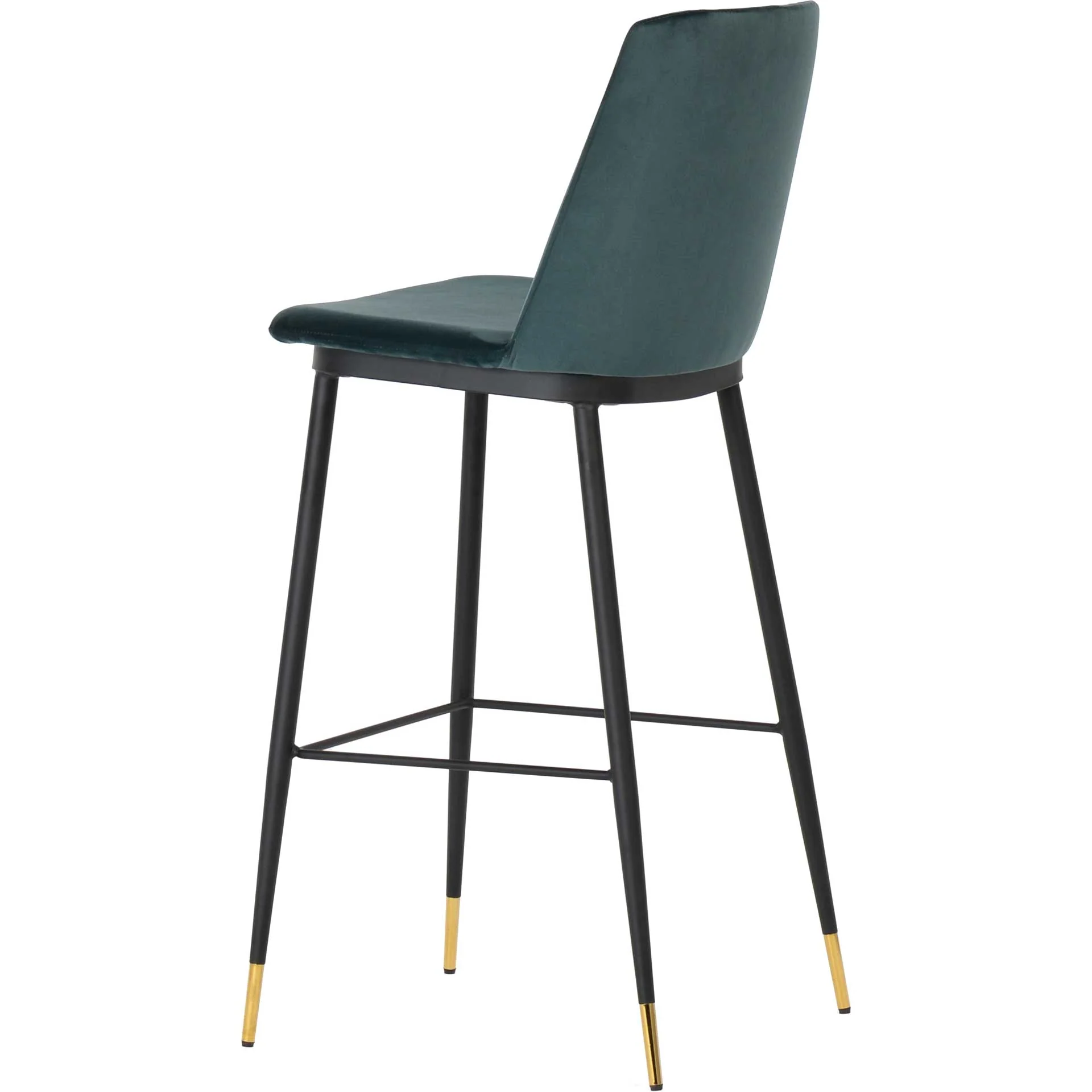 Eventide Velvet Counter Stool Green (Set of 2) - Image 4