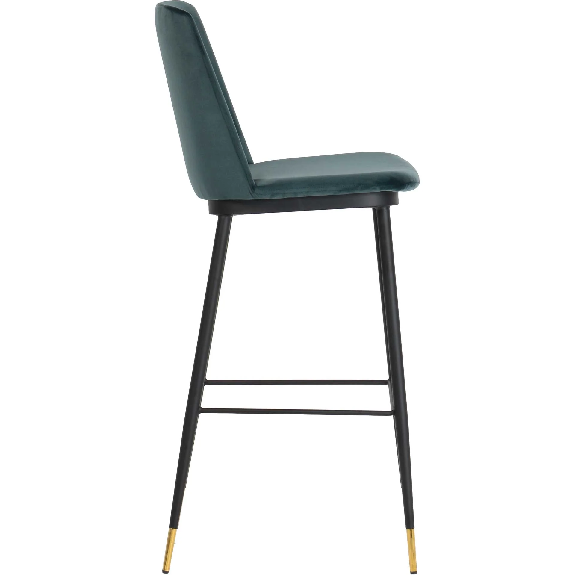 Eventide Velvet Counter Stool Green (Set of 2) - Image 5