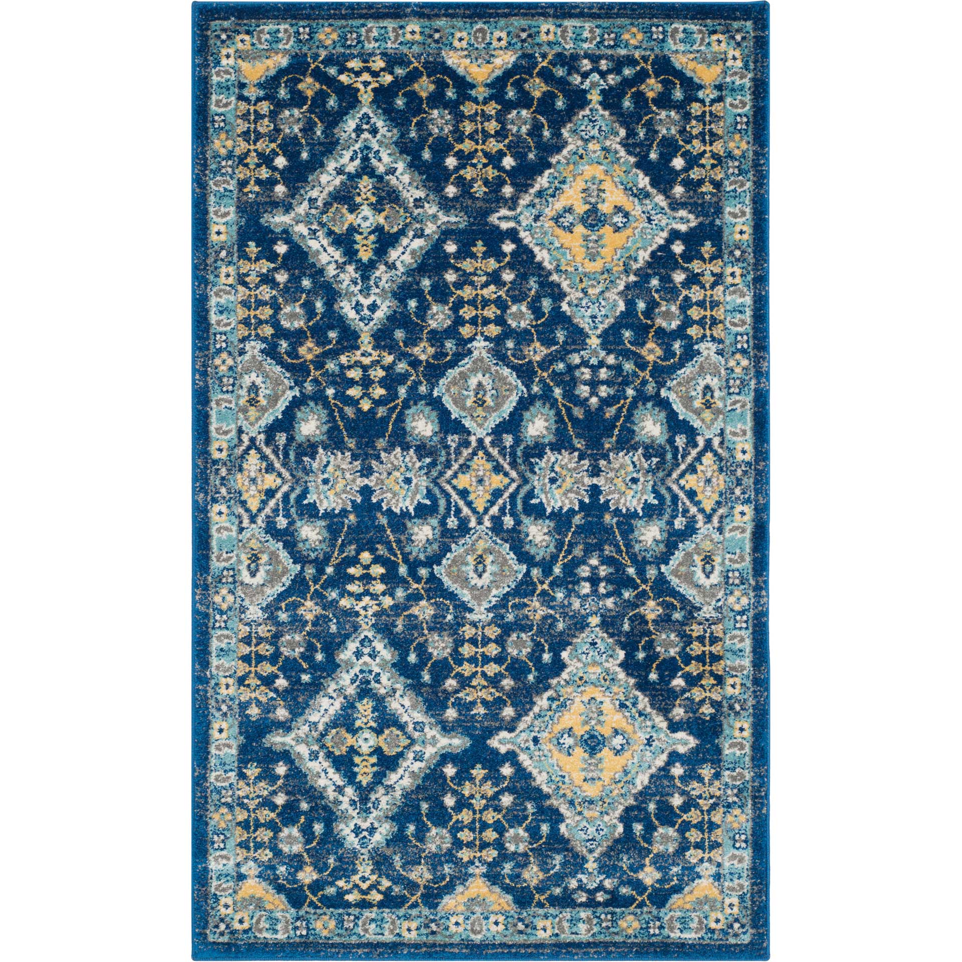 Evoke Blue/Ivory Area Rug - Image 3