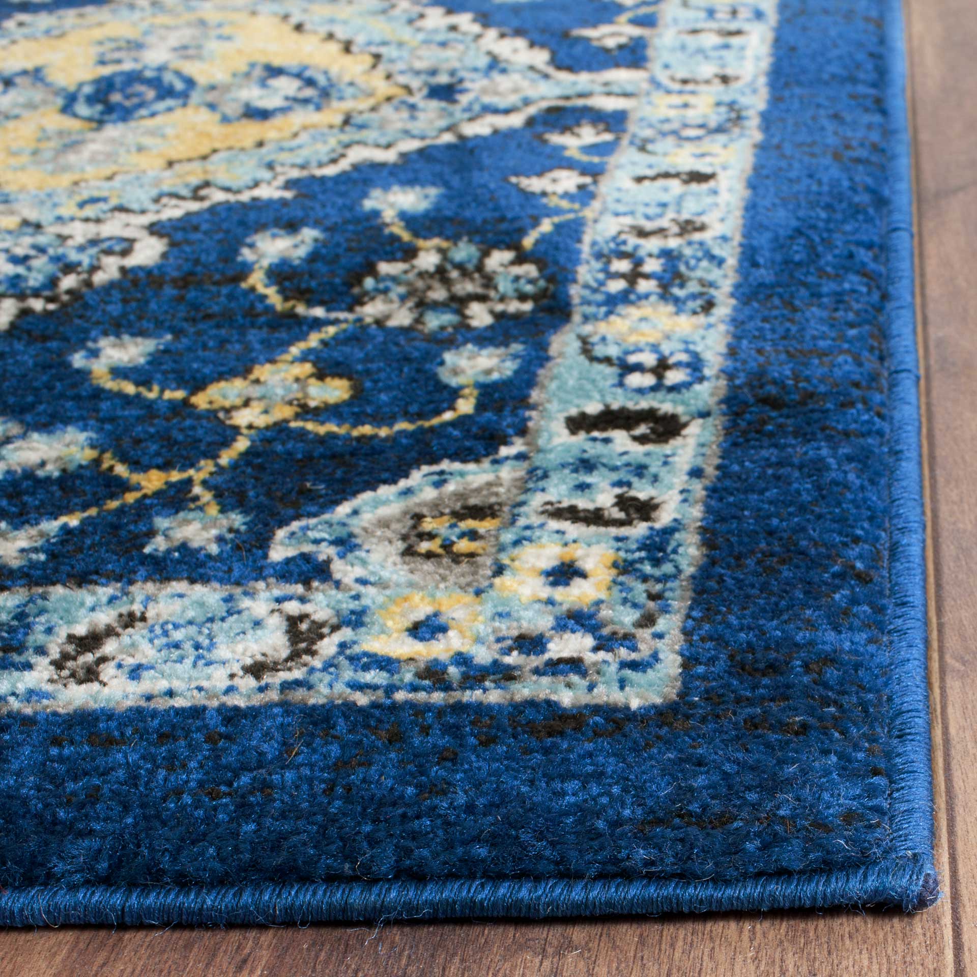 Evoke Blue/Ivory Area Rug - Image 4
