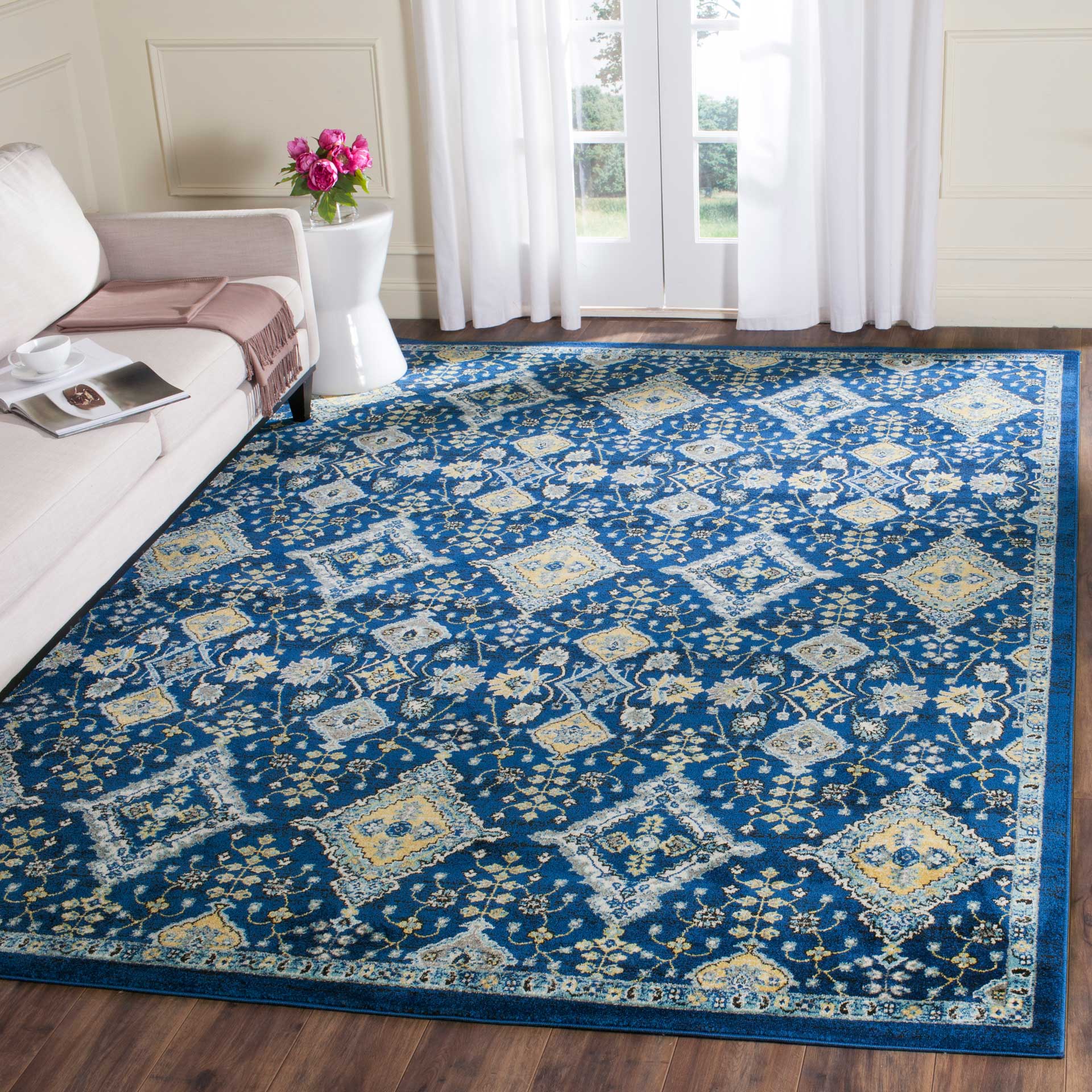 Evoke Blue/Ivory Area Rug - Image 6