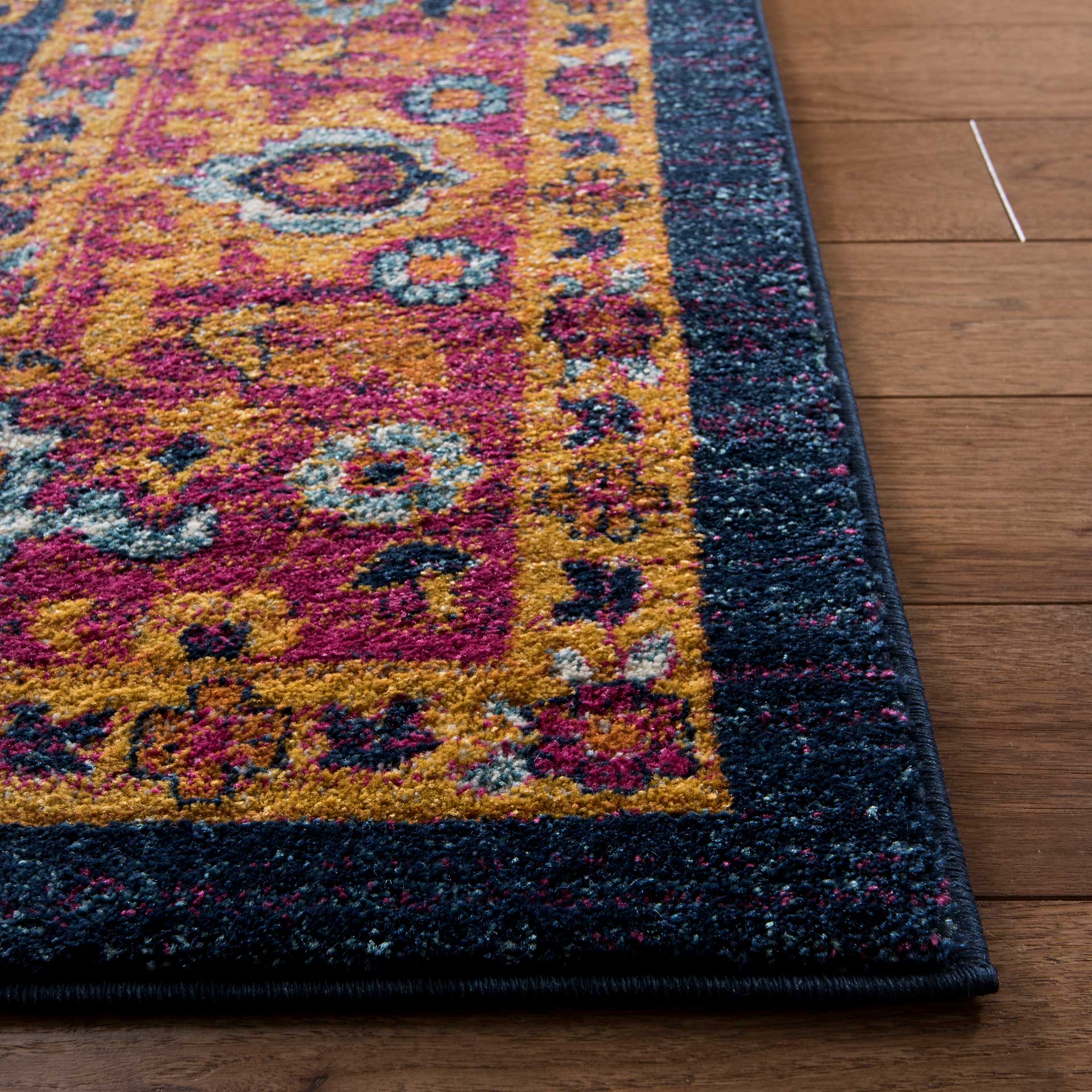 Evoke Fuchsia/Orange Area Rug - Image 6