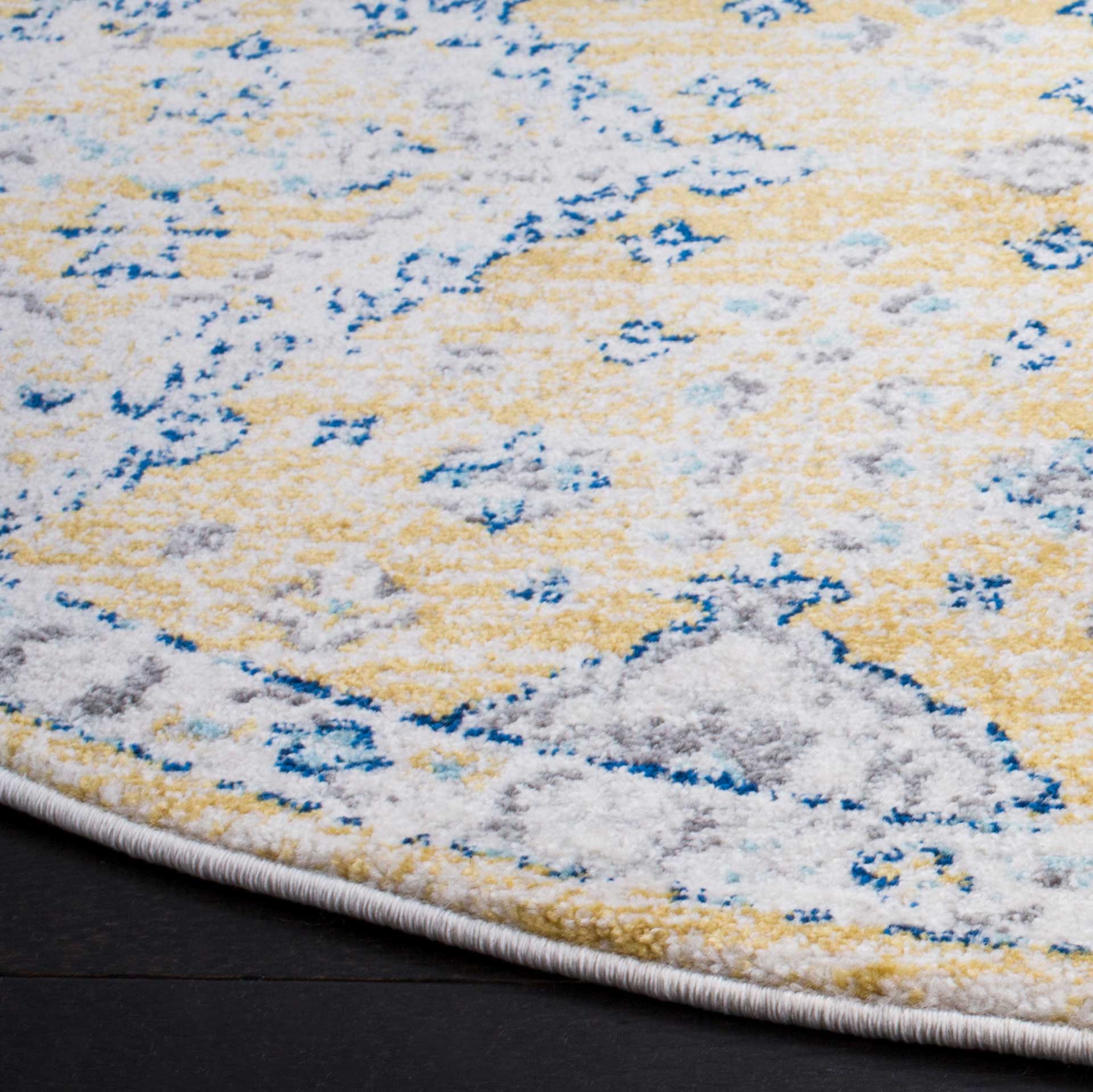 Evoke Gold/Ivory Round Rug - Image 2