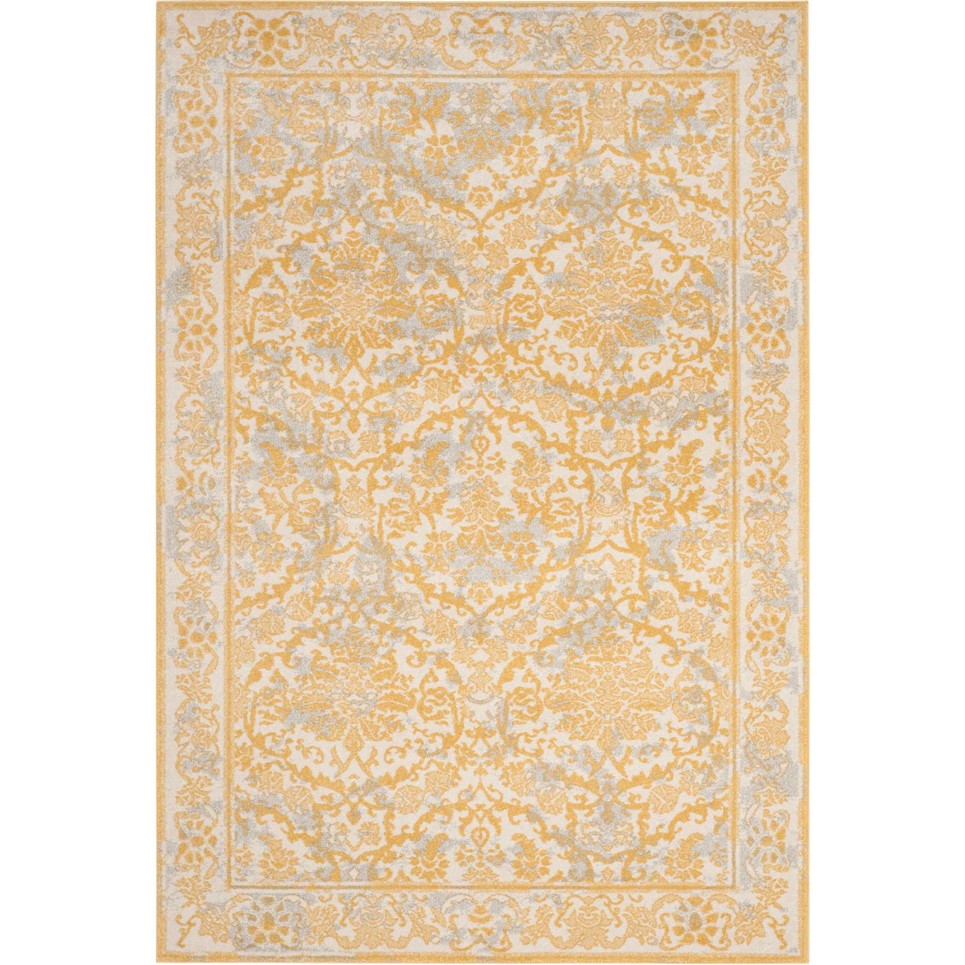Evoke Ivory/Gold Area Rug - Image 3