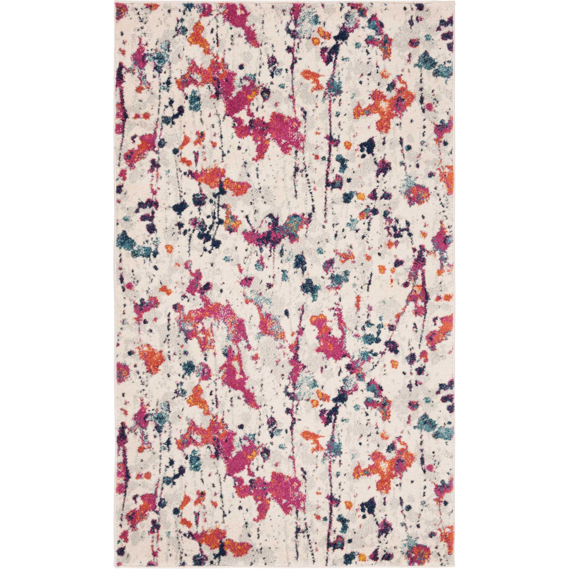 Evoke Ivory/Red Area Rug - Image 4