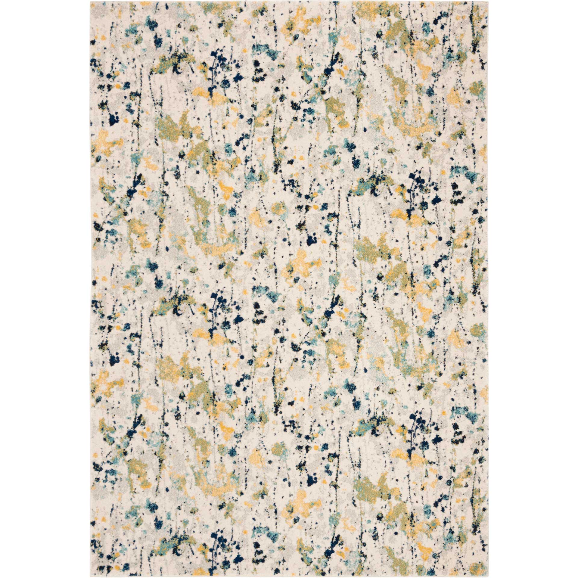 Evoke Ivory/Yellow Area Rug - Image 2