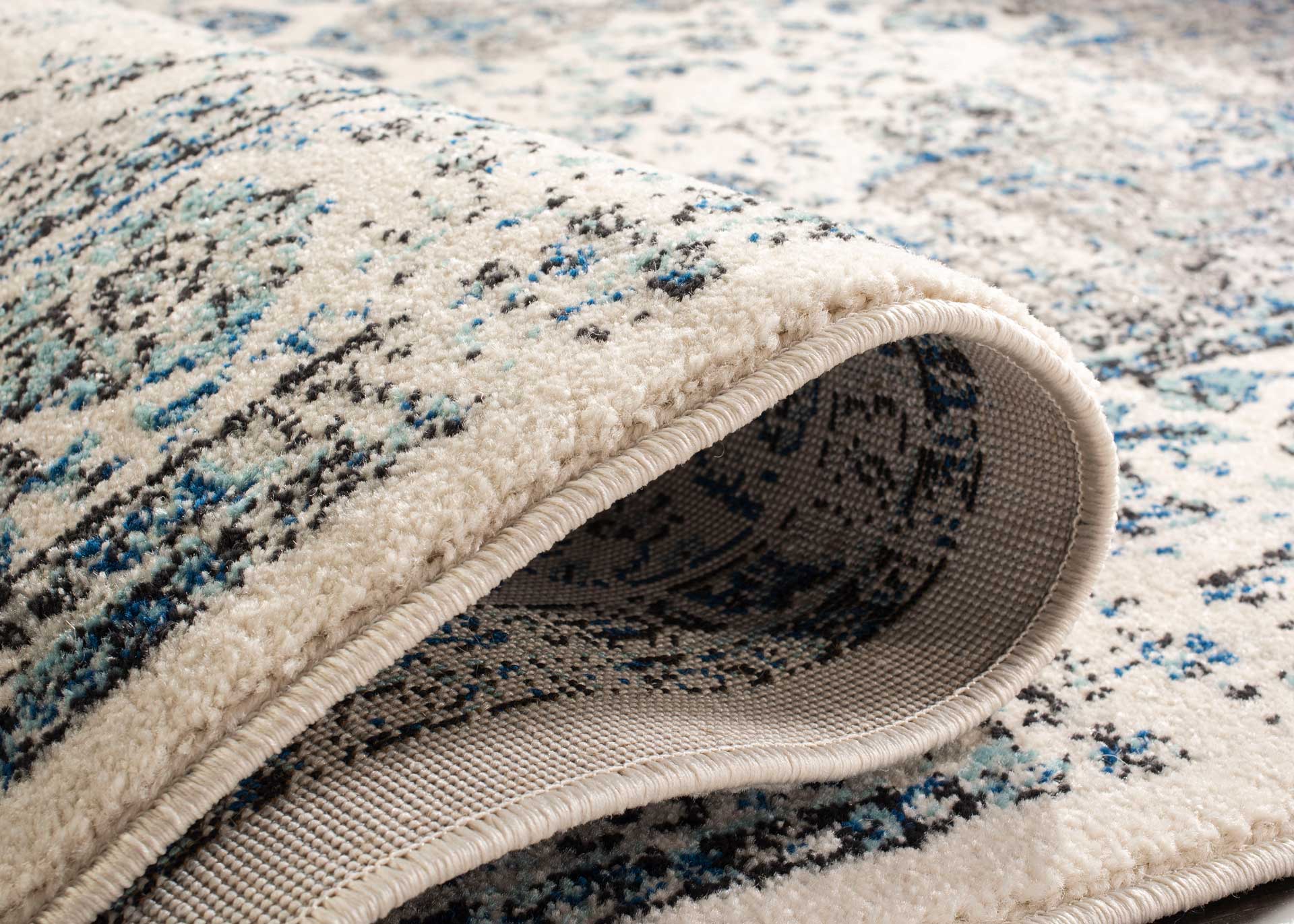 Evoke Medallion Gray/Ivory Area Rug - Image 8