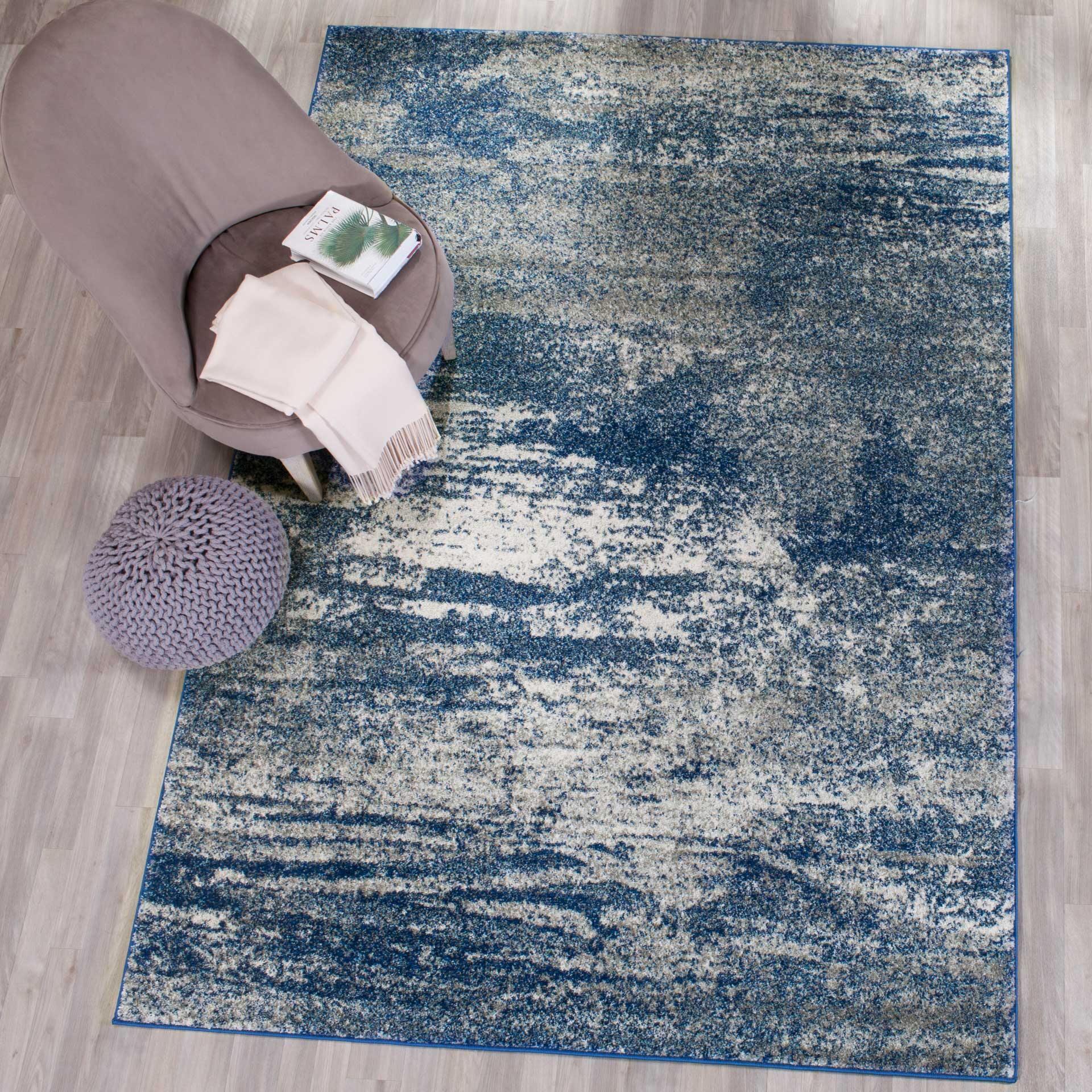 Evoke Navy/Ivory Area Rug - Image 10