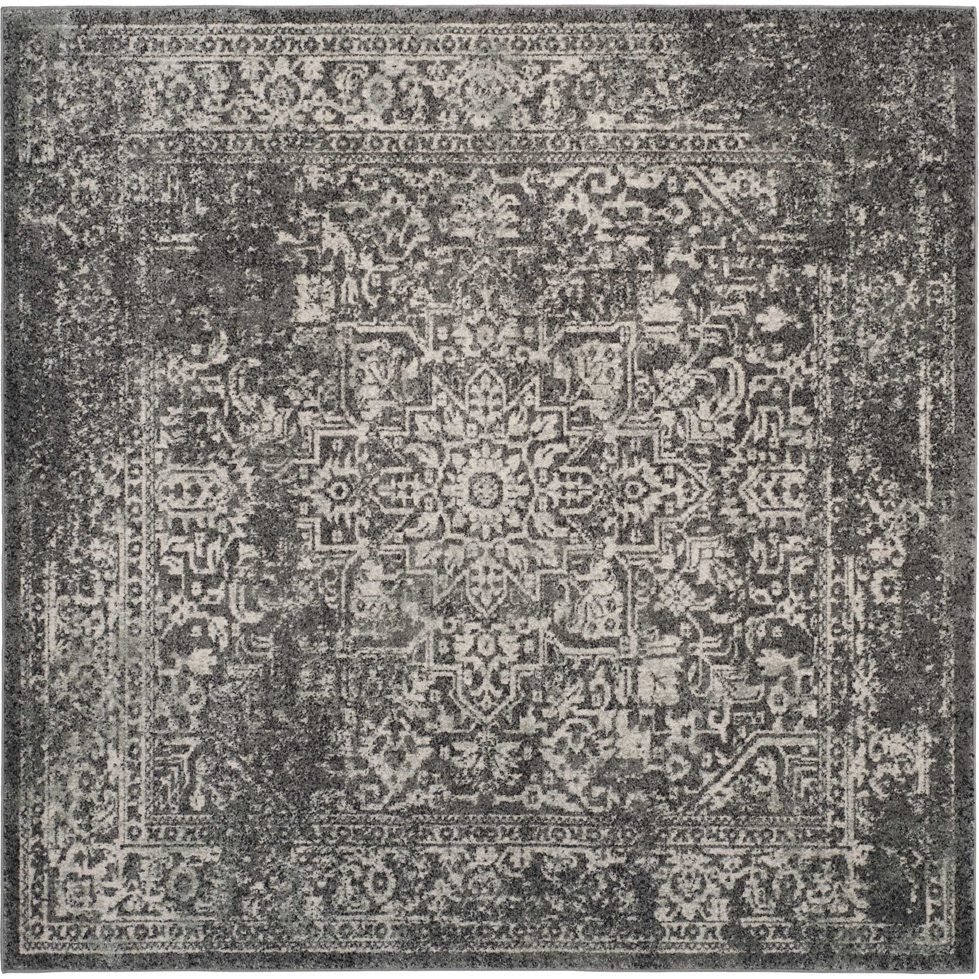 Evoke Oriental Gray/Ivory Area Rug - Image 2