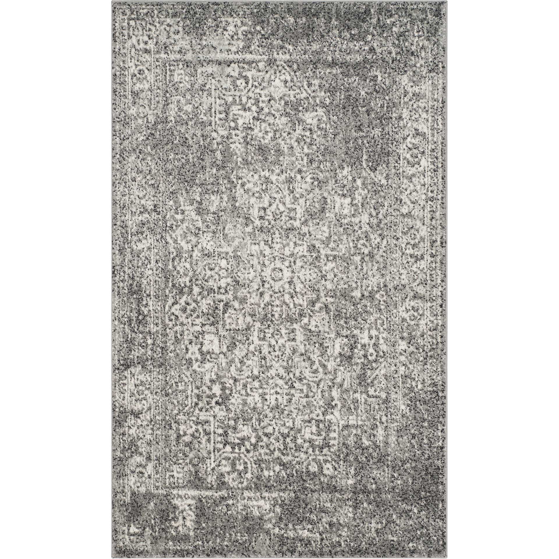 Evoke Oriental Gray/Ivory Area Rug - Image 4