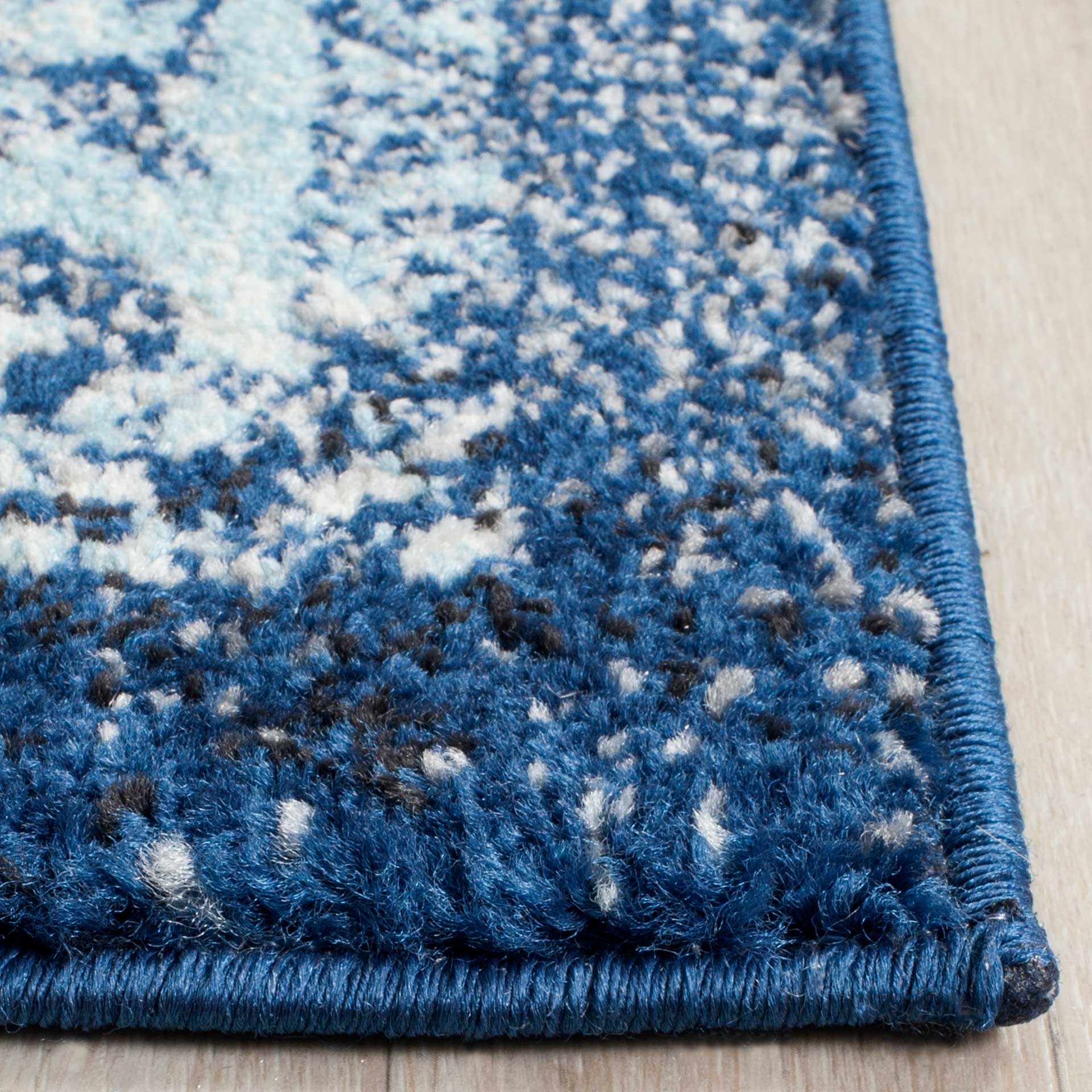 Evoke Oriental Navy/Ivory Area Rug - Image 7
