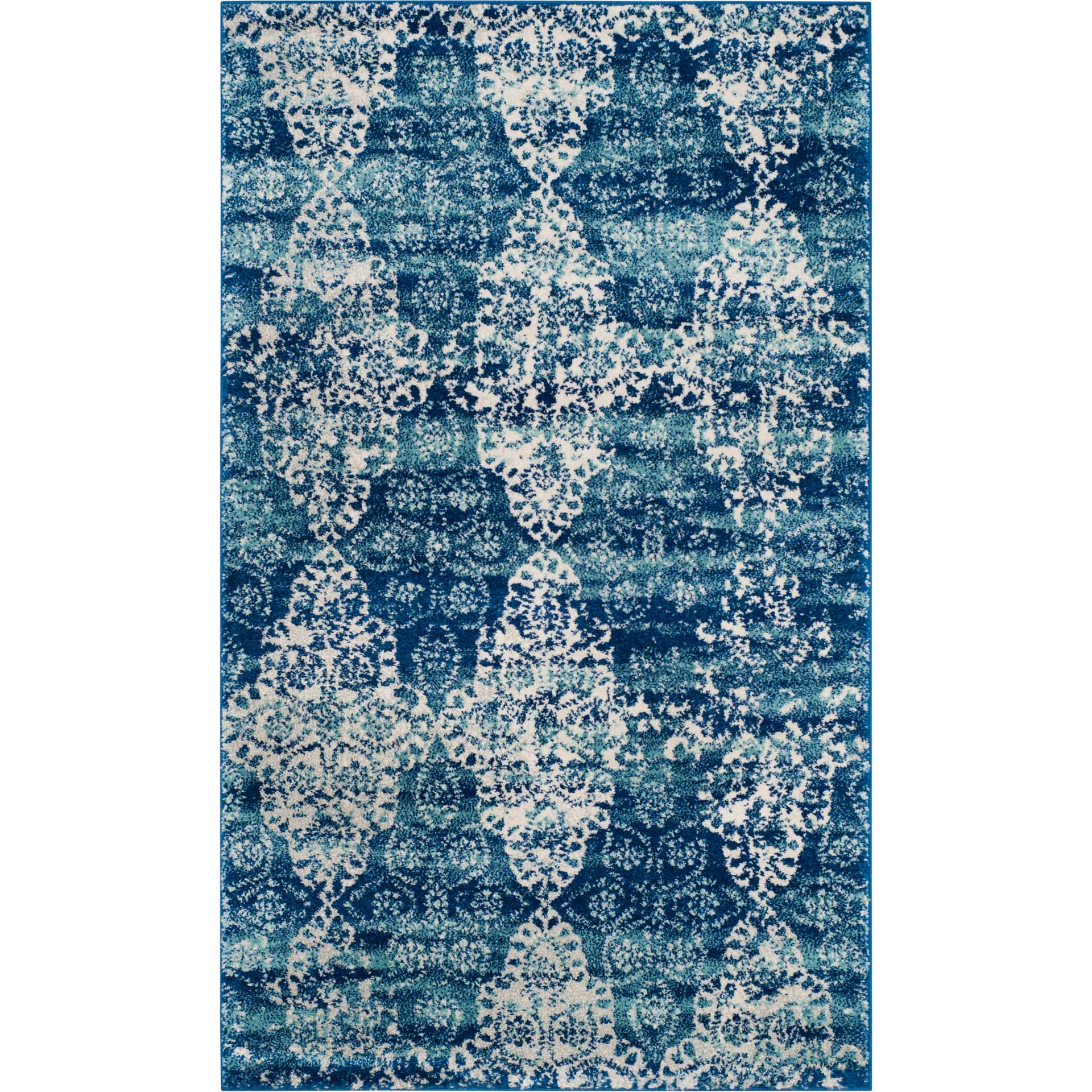 Evoke Royal/Ivory Area Rug - Image 4