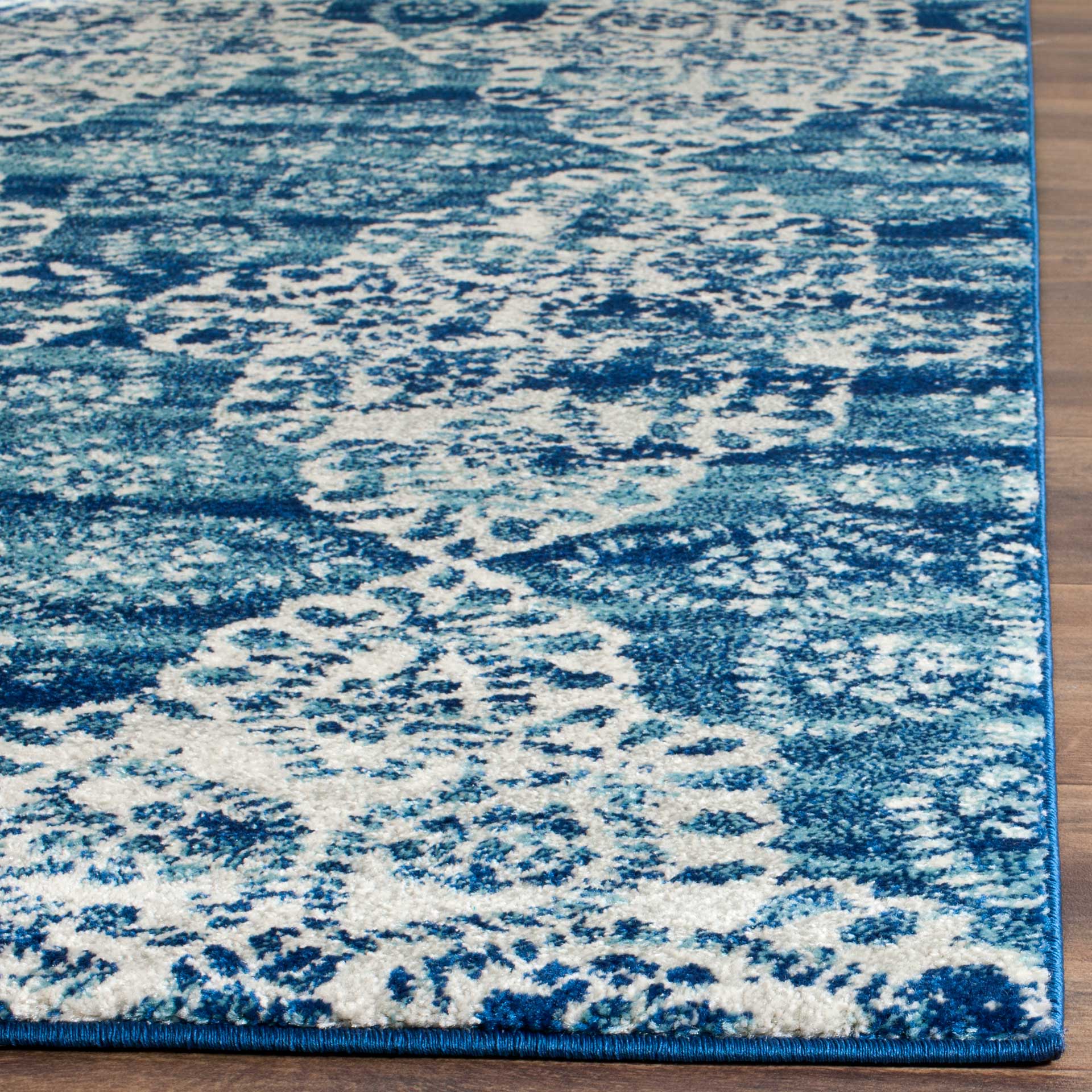 Evoke Royal/Ivory Area Rug - Image 5