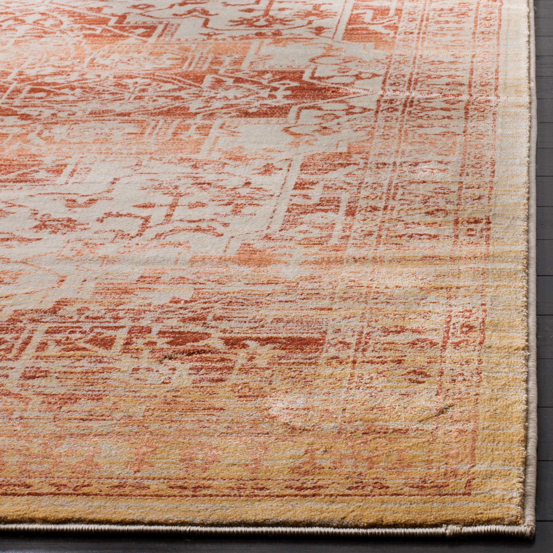 Evoke Rust/Creme Area Rug - Image 3