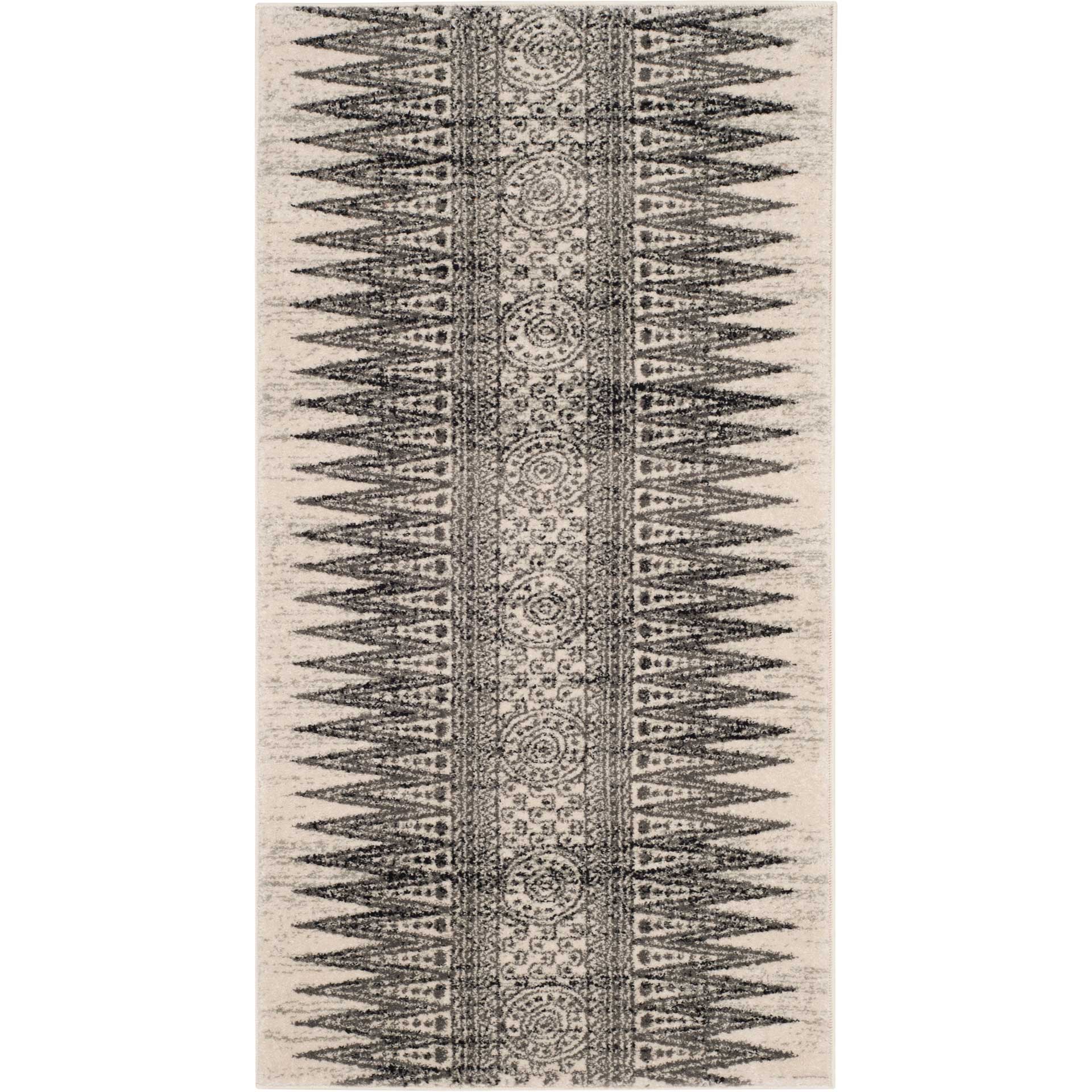 Evoke Tribal Ivory/Gray Area Rug - Image 5