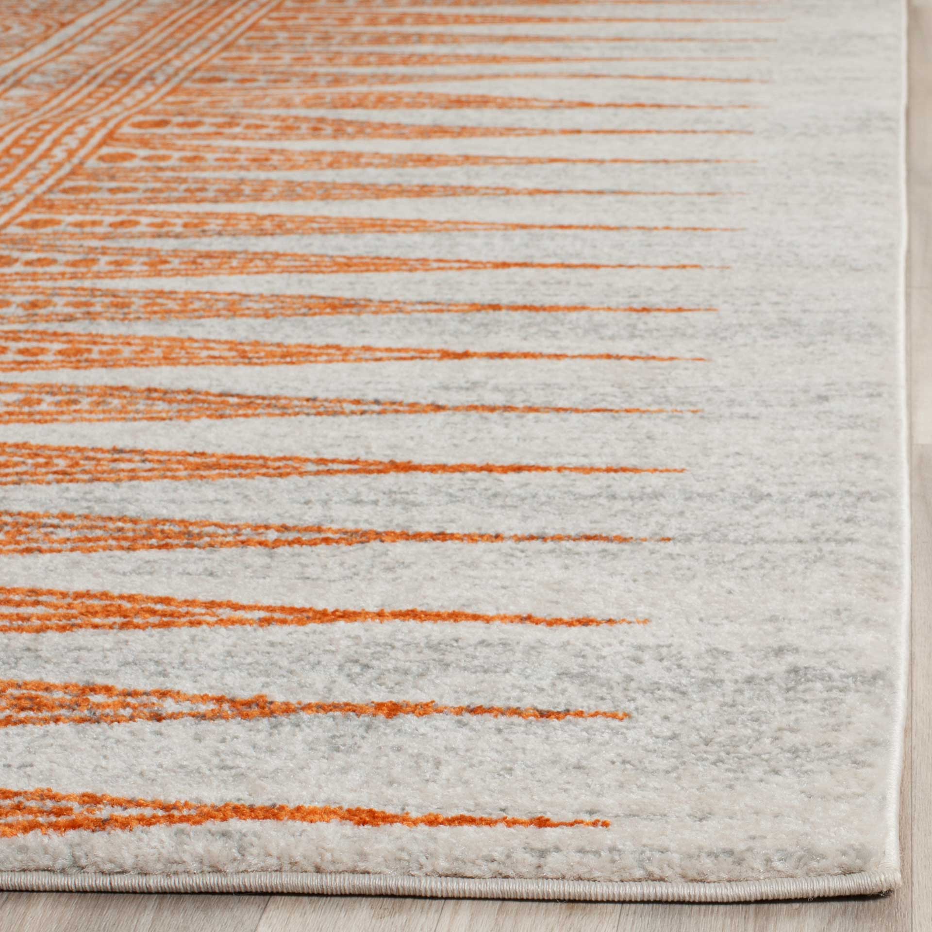 Evoke Tribal Ivory/Orange Area Rug - Image 5