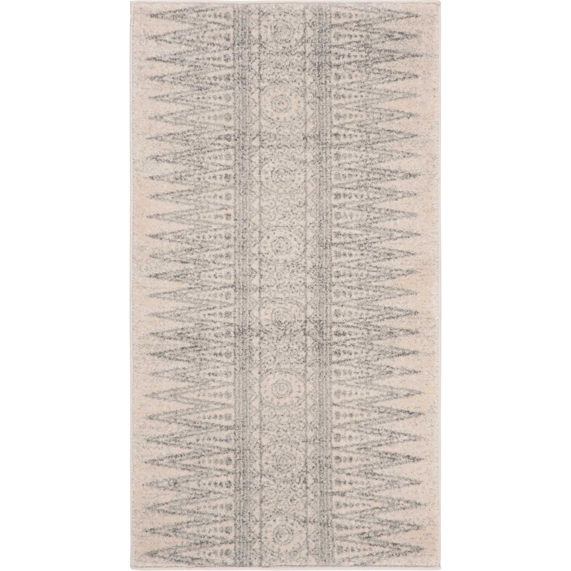 Evoke Tribal Ivory/Silver Area Rug - Image 5