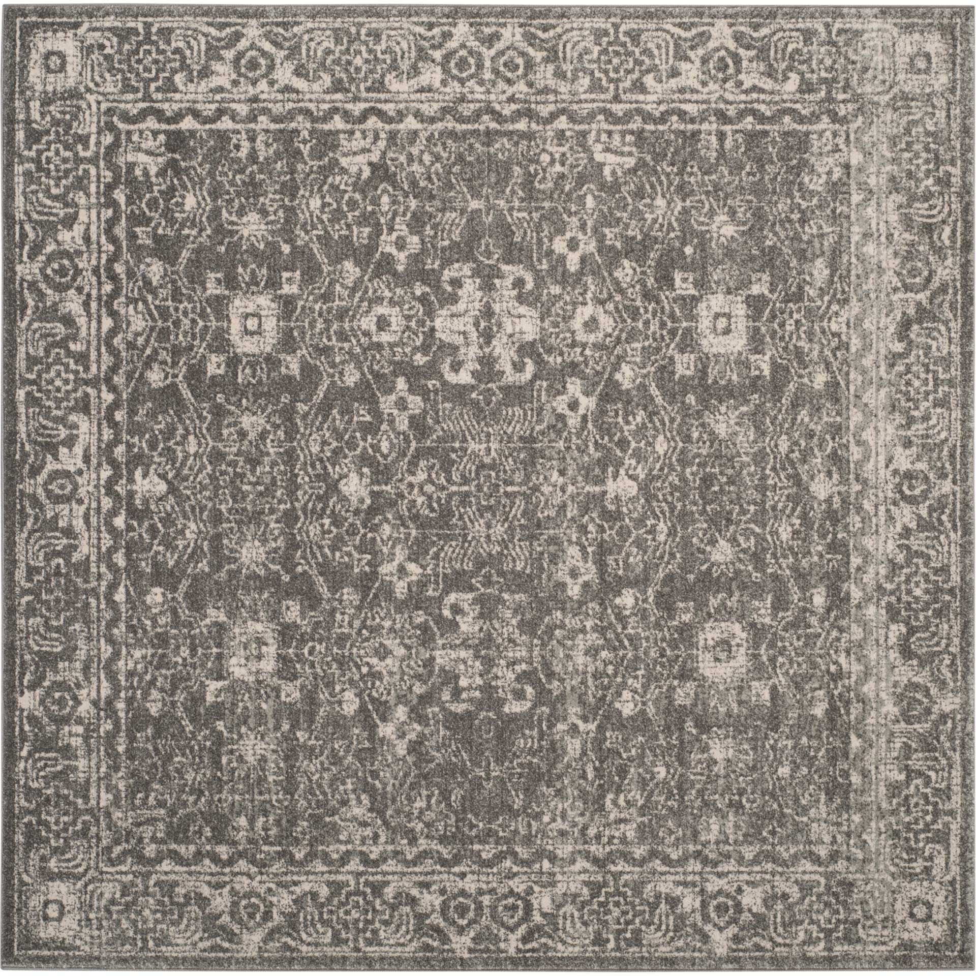 Evoke Vintage Gray/Ivory Area Rug - Image 2