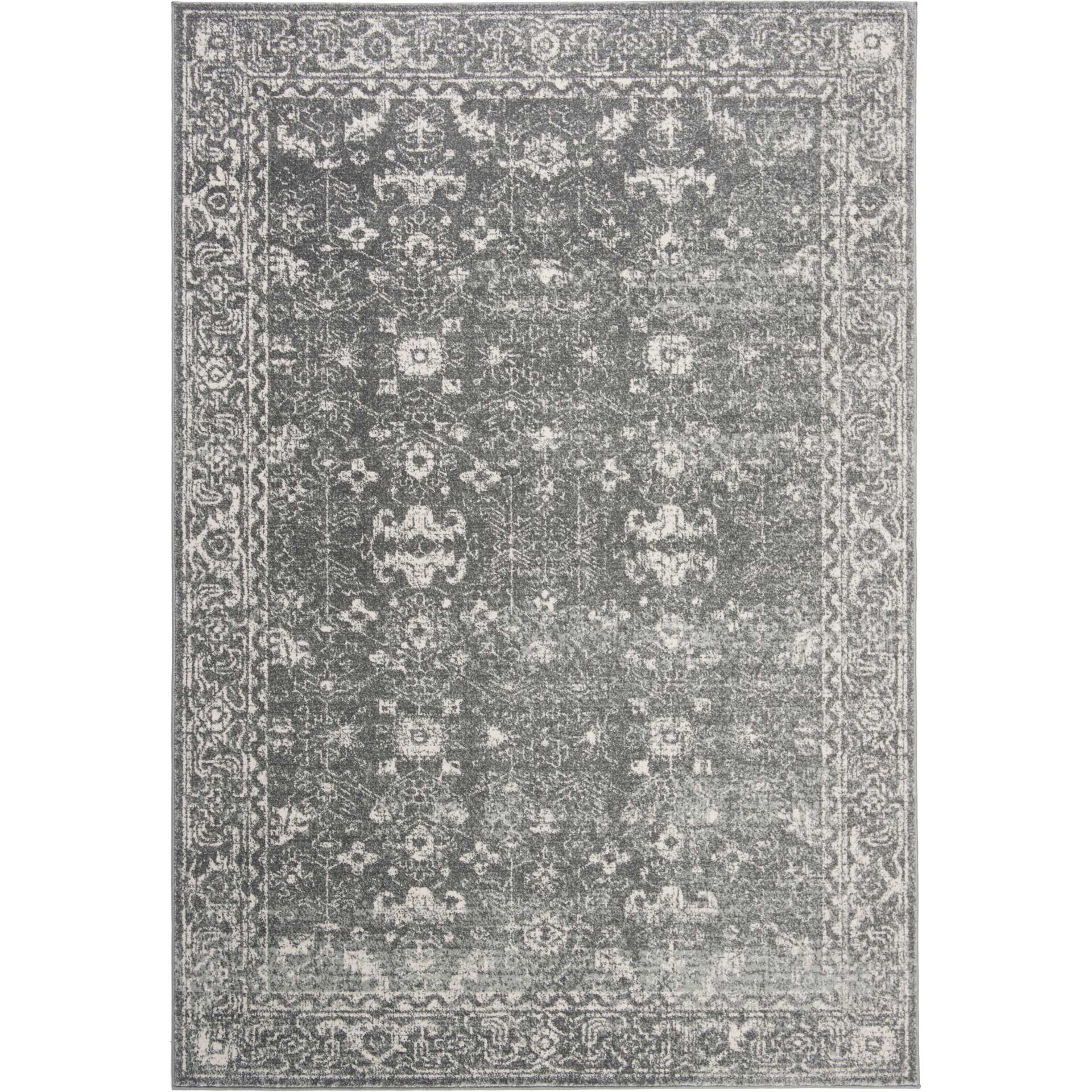 Evoke Vintage Gray/Ivory Area Rug - Image 3