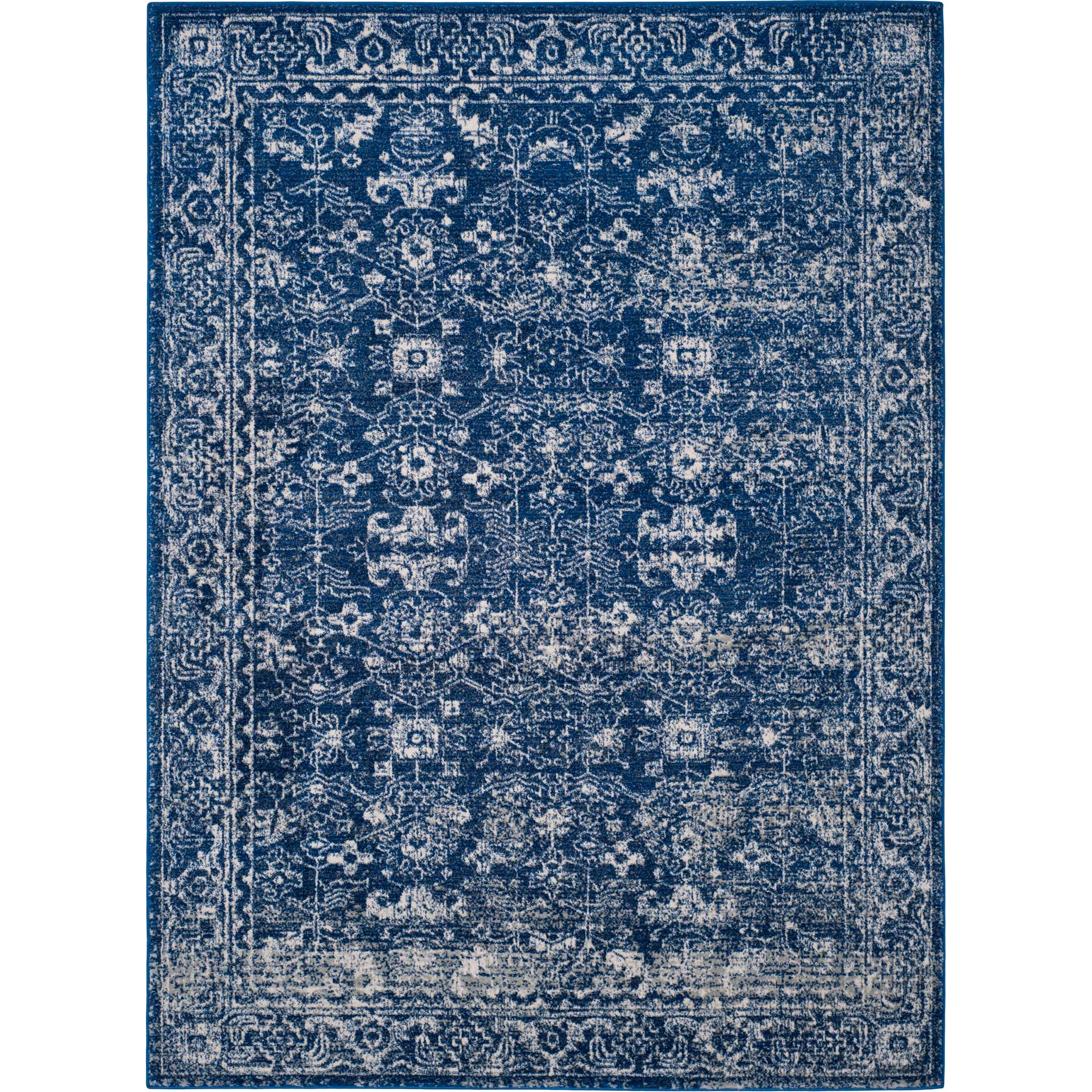 Evoke Vintage Navy/Ivory Area Rug - Image 2