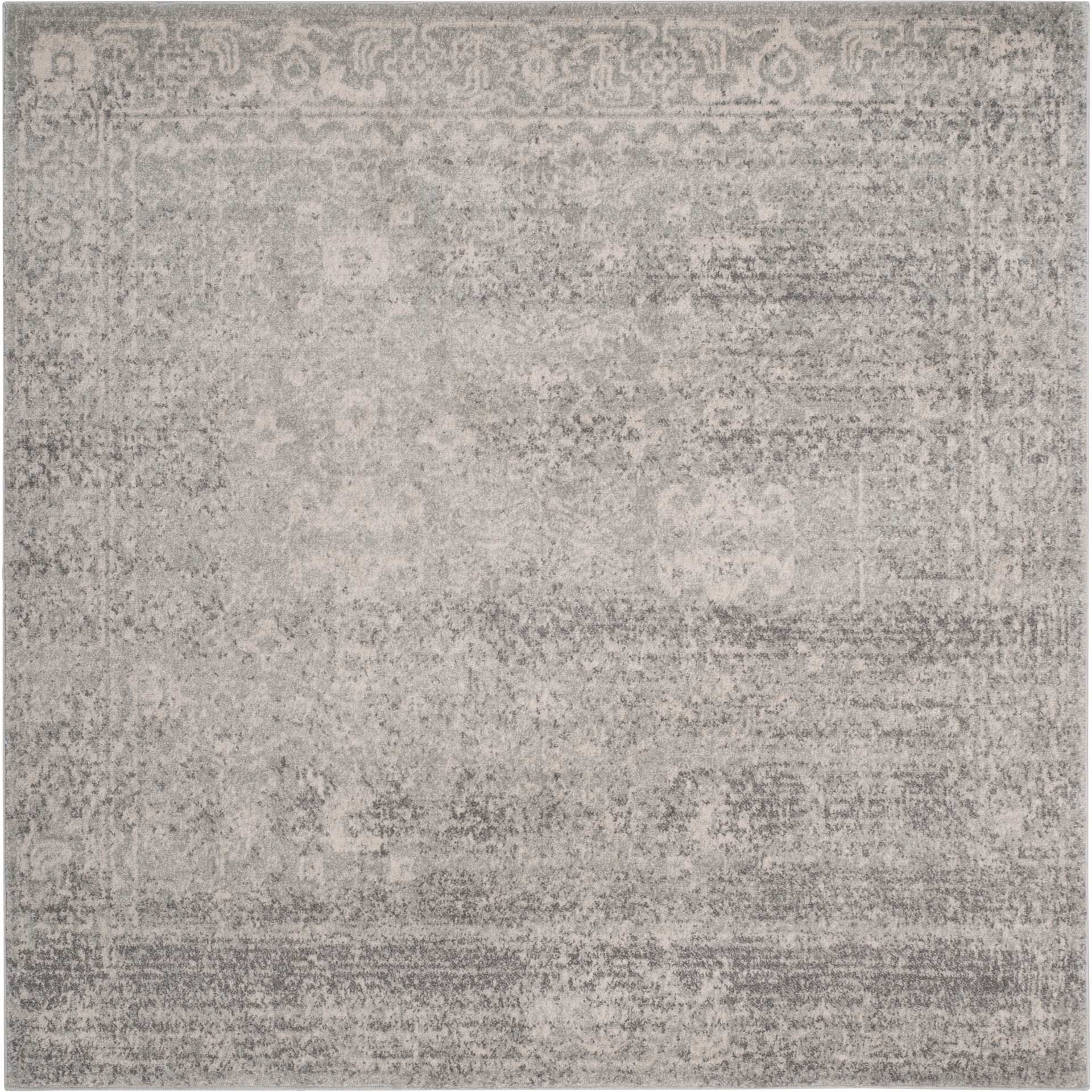 Evoke Vintage Silver/Ivory Area Rug - Image 4