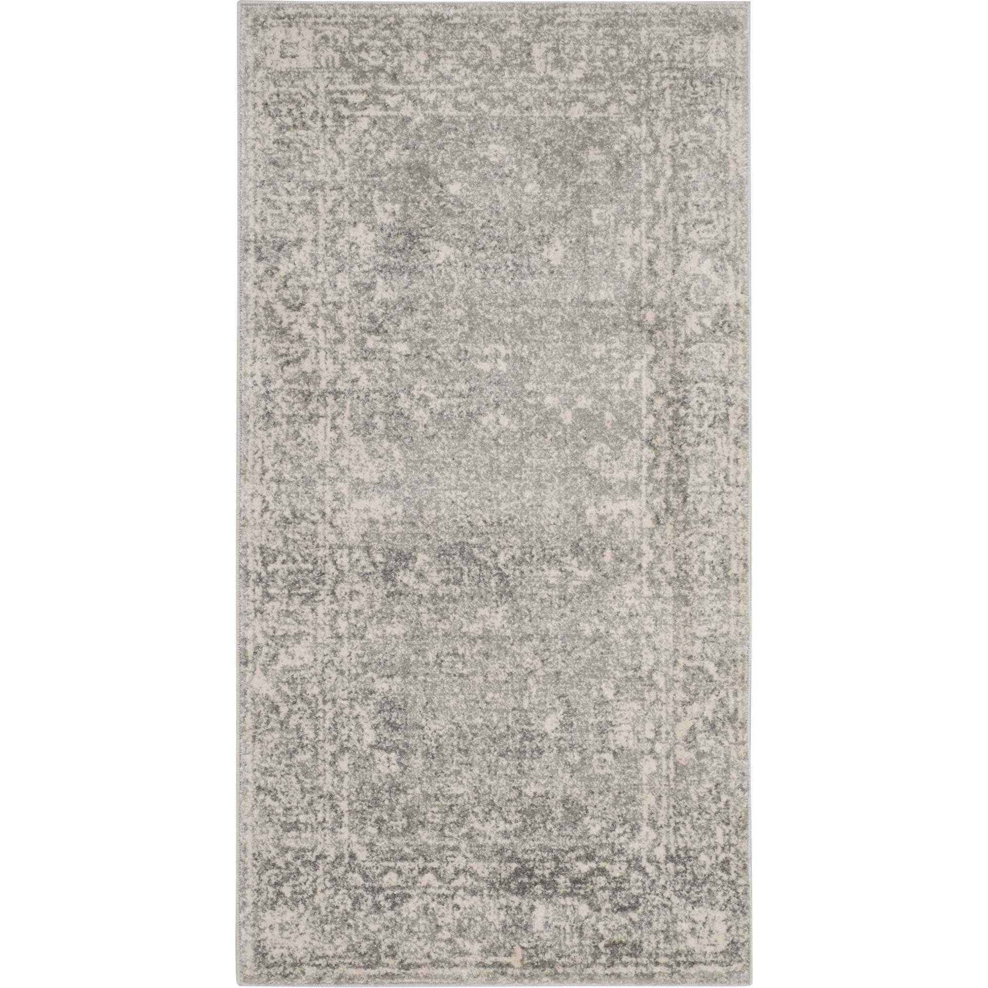 Evoke Vintage Silver/Ivory Area Rug - Image 6