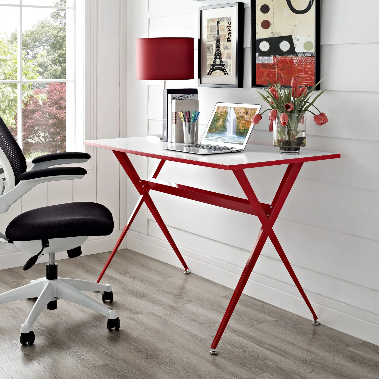 Exa Desk Red - Image 4