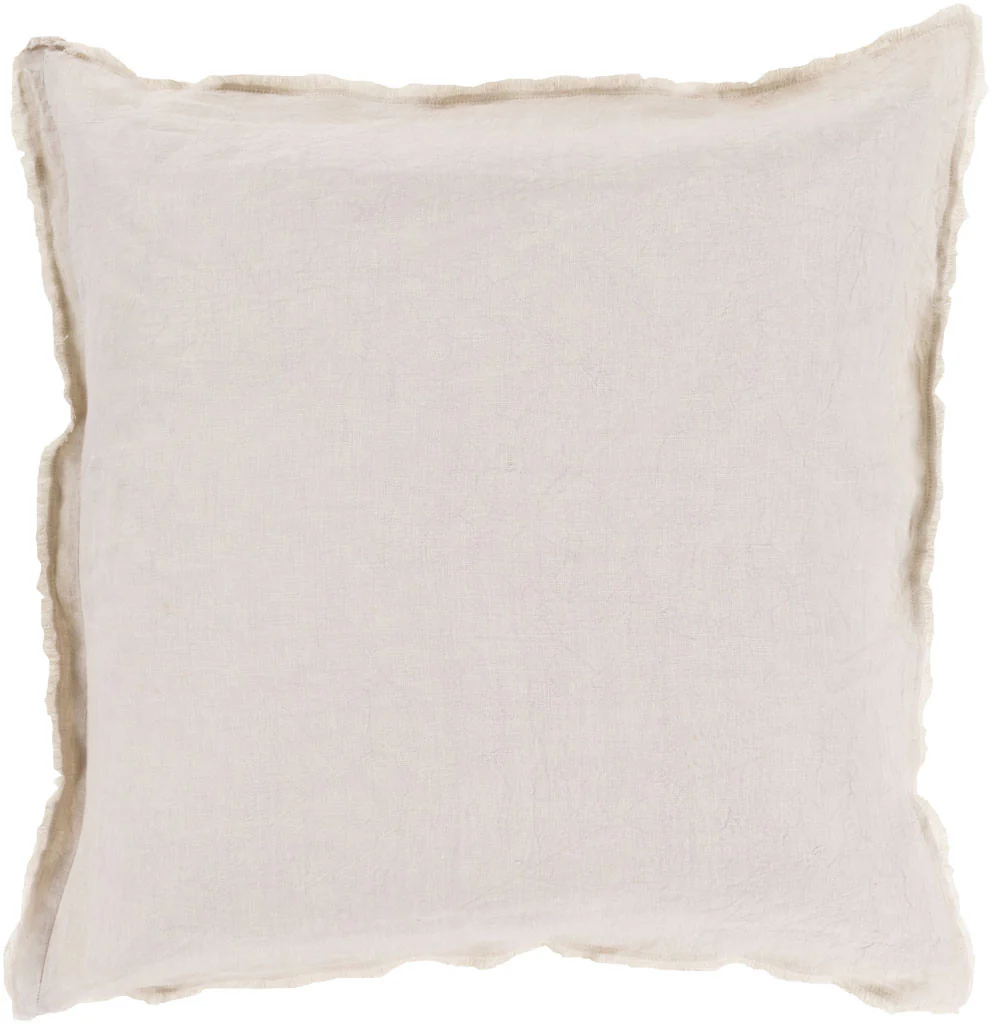 Eyelash Beige/Taupe Pillow - Image 2