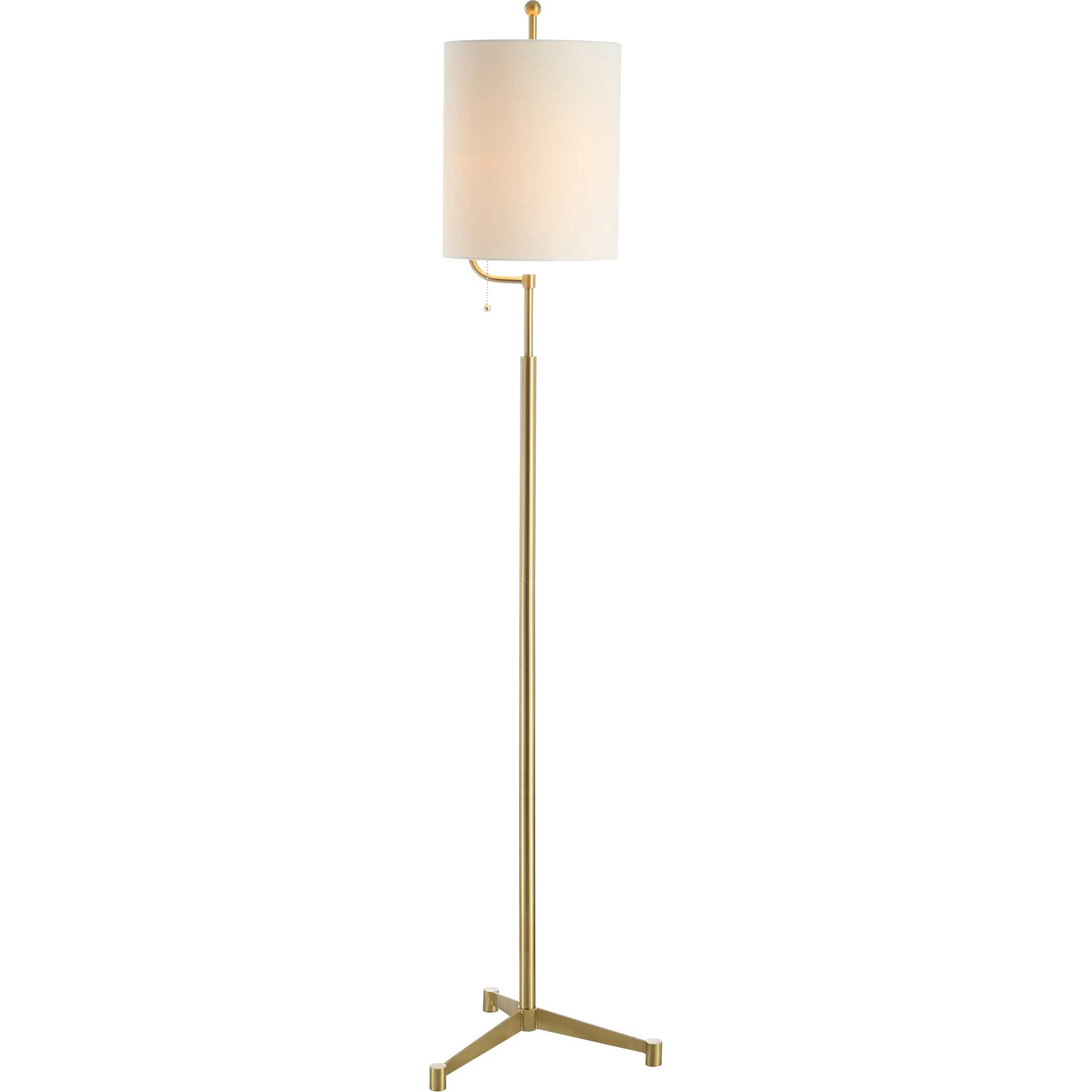 Ezla Floor Lamp Brass Gold - Image 2