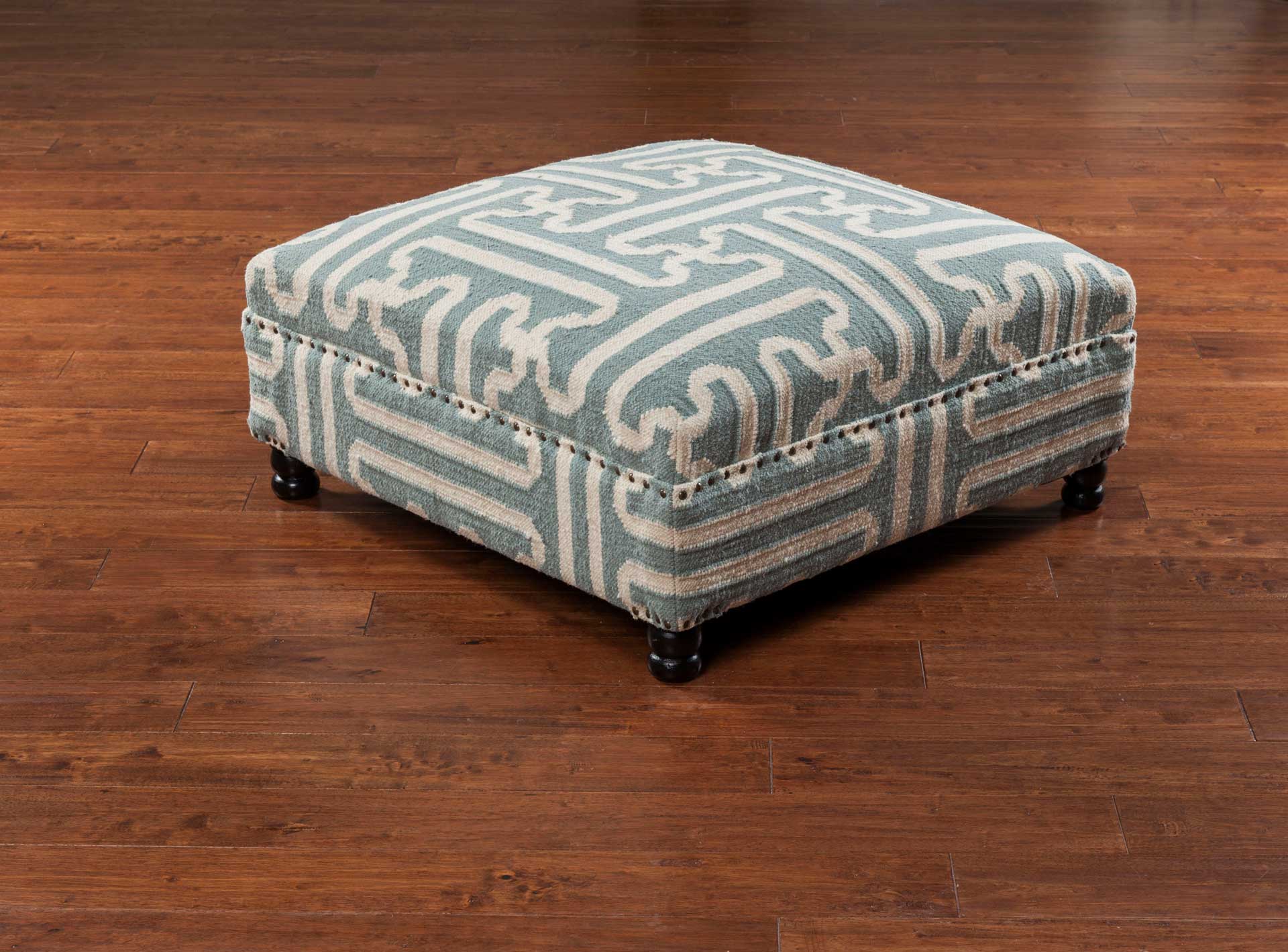 Fabian Ottoman Sage/Beige - Image 3