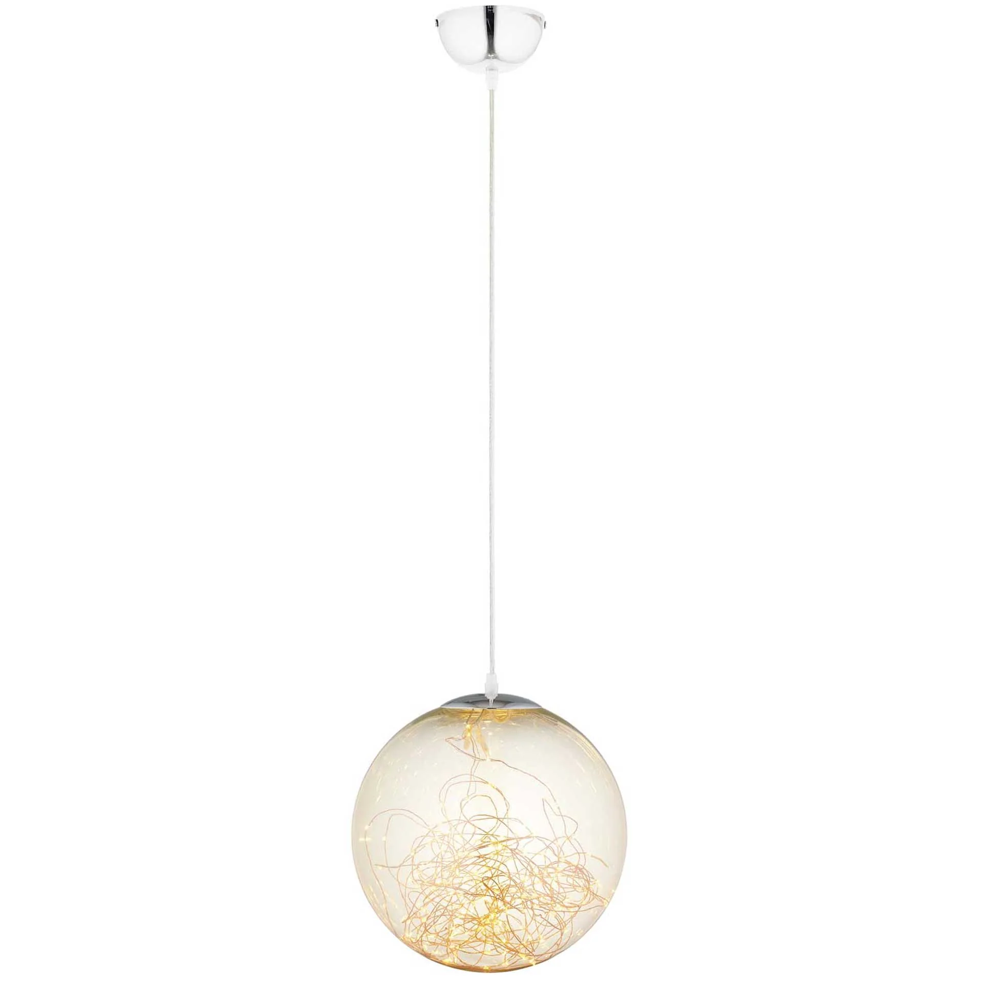 Fabius Pendant Chandelier Chrome/Clear - Image 6
