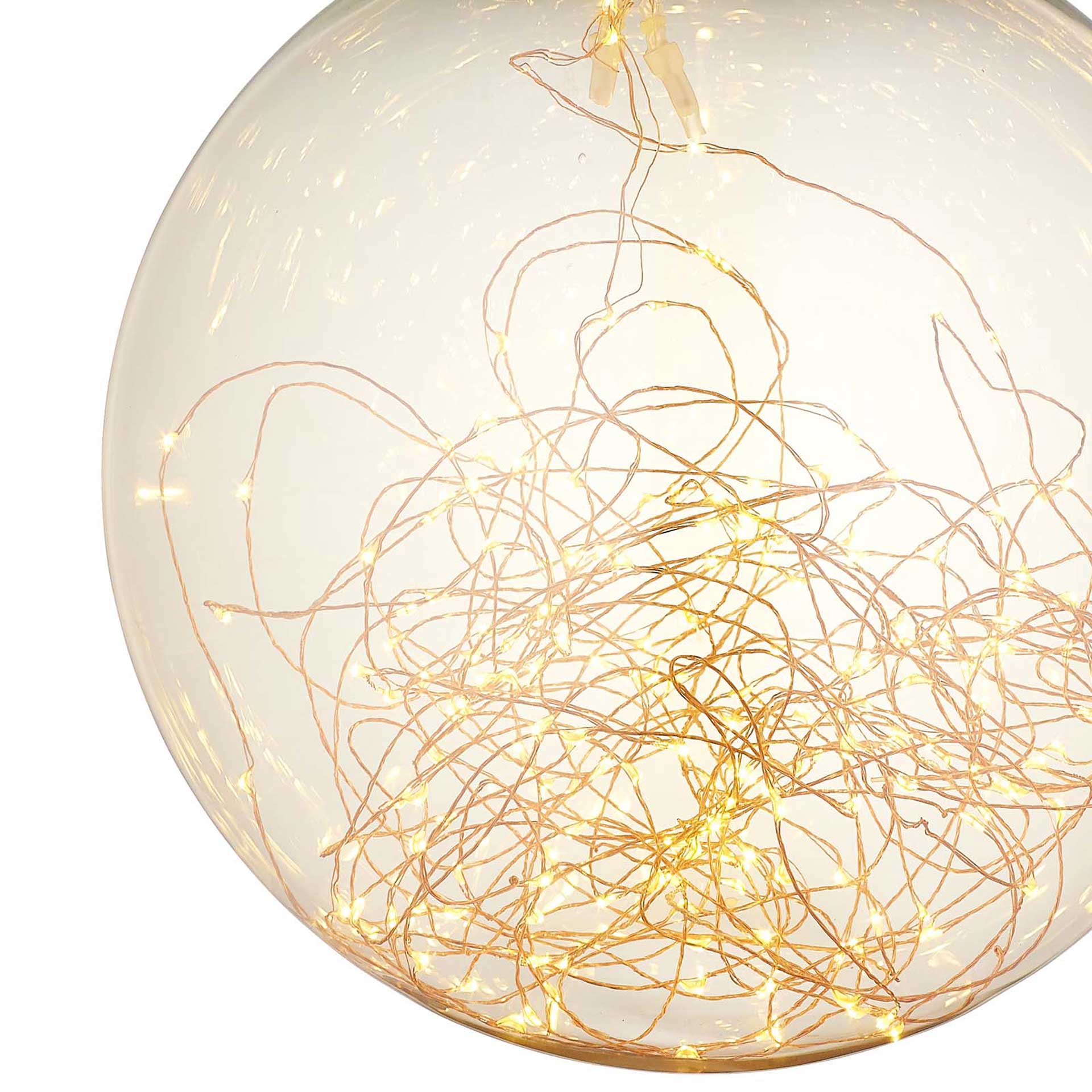 Fabius Pendant Chandelier Chrome/Clear - Image 8