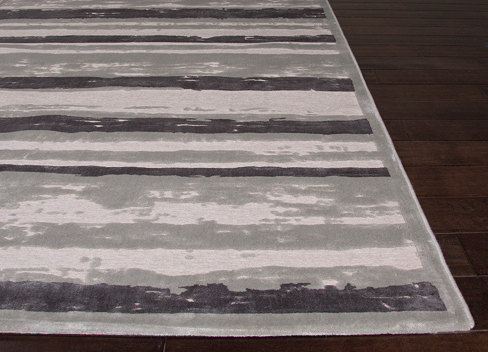 Fables Dazzle Light Gray/Plum Kitten Area Rug - Image 3