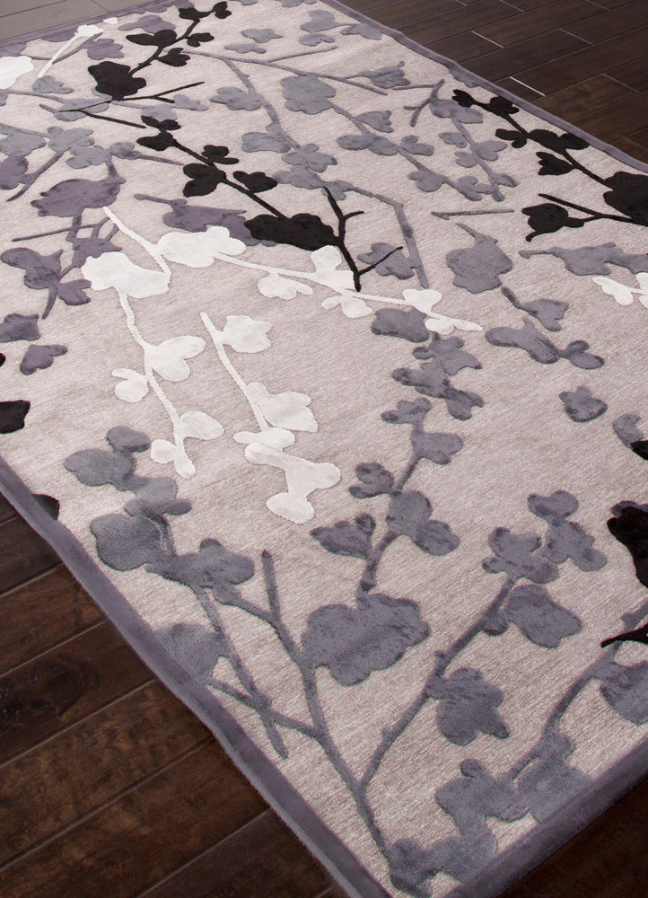 Fables Enchanted Chenille Gray Area Rug - Image 2