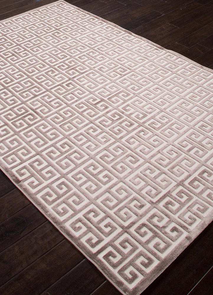 Fables Greek Plum Kitten/Light Gray Area Rug - Image 2