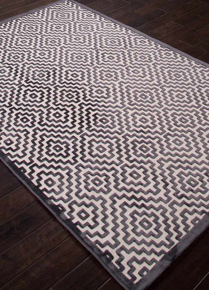 Fables Joyous Light Gray/Plum Kitten Area Rug - Image 2