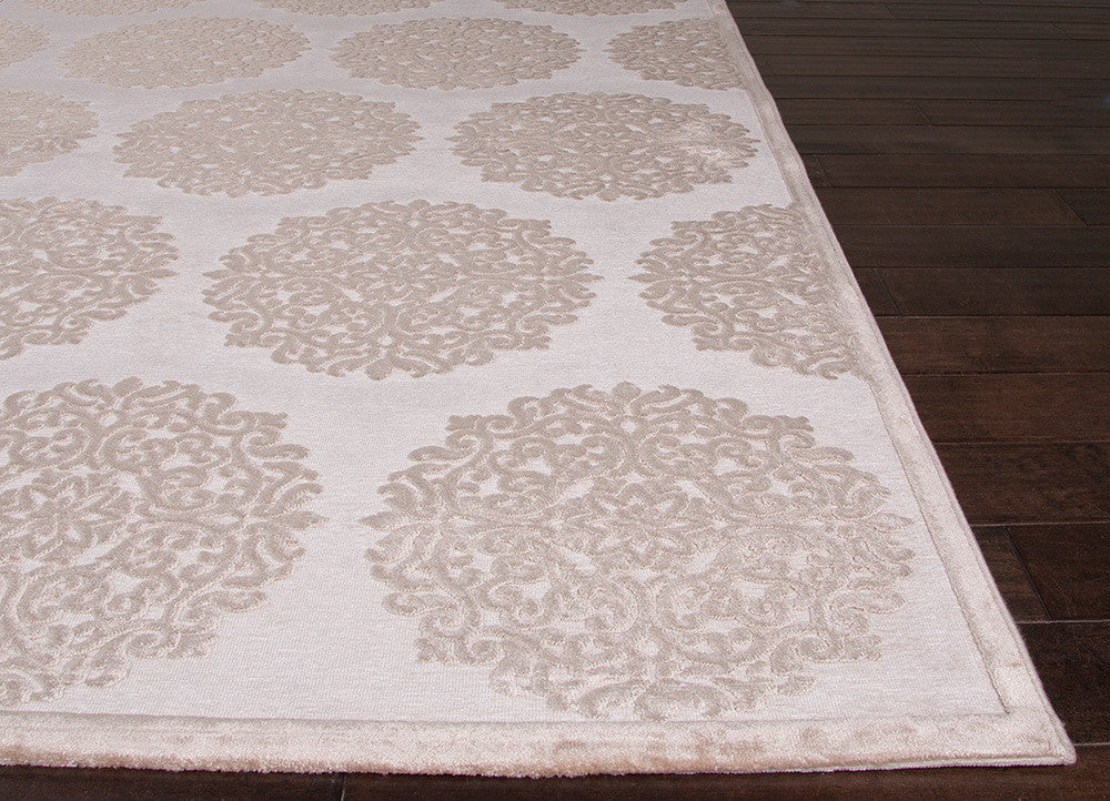 Fables Mythical Light Gray/Sand Shell Area Rug - Image 3