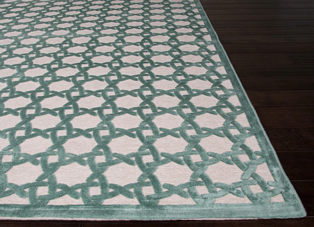 Fables Trella Light Gray/Beryl Green Area Rug - Image 3