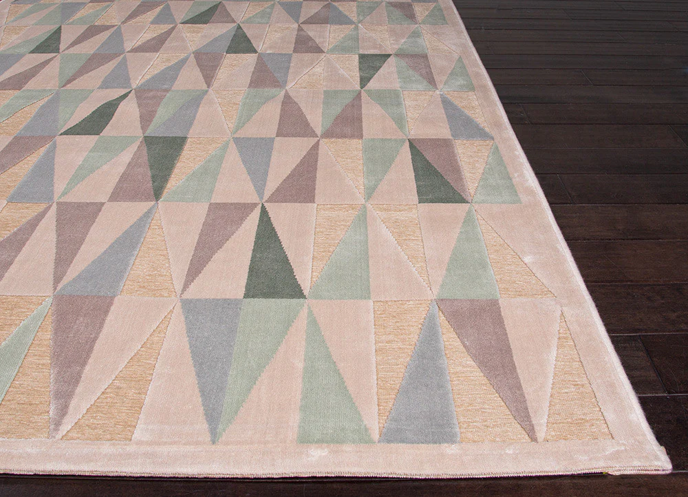 Fables Tria Light Gray/Barely Blue Area Rug - Image 3