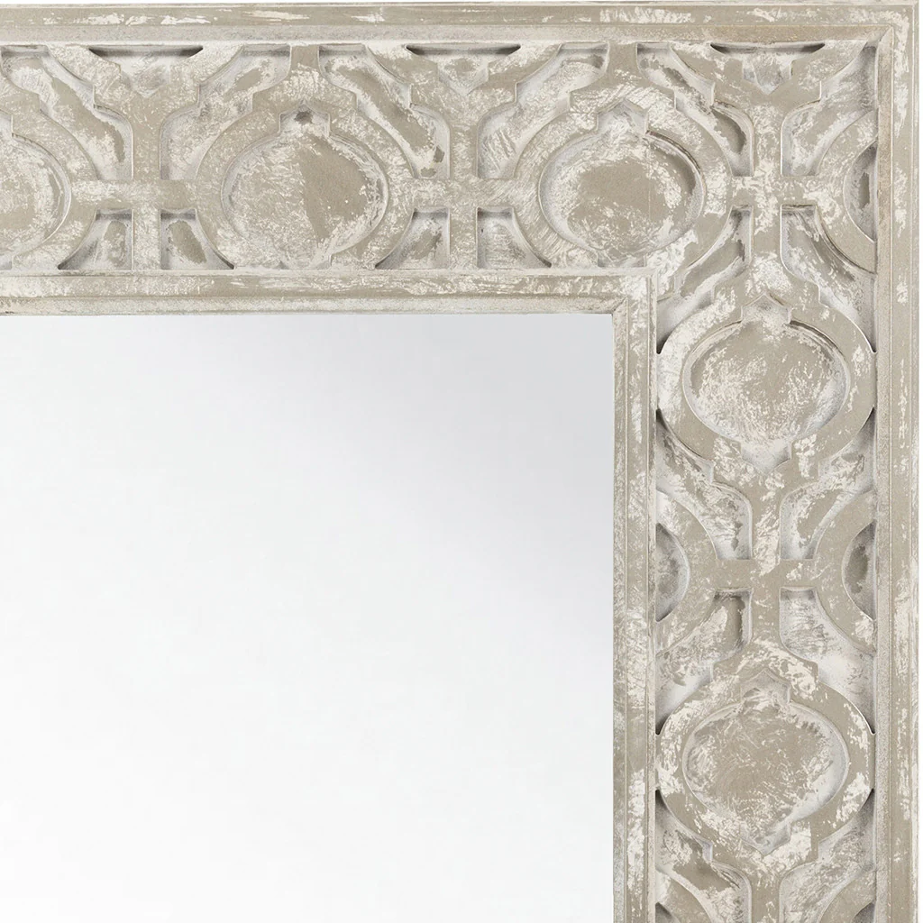Fables Weathered Pewter Wall Mirror - Image 2
